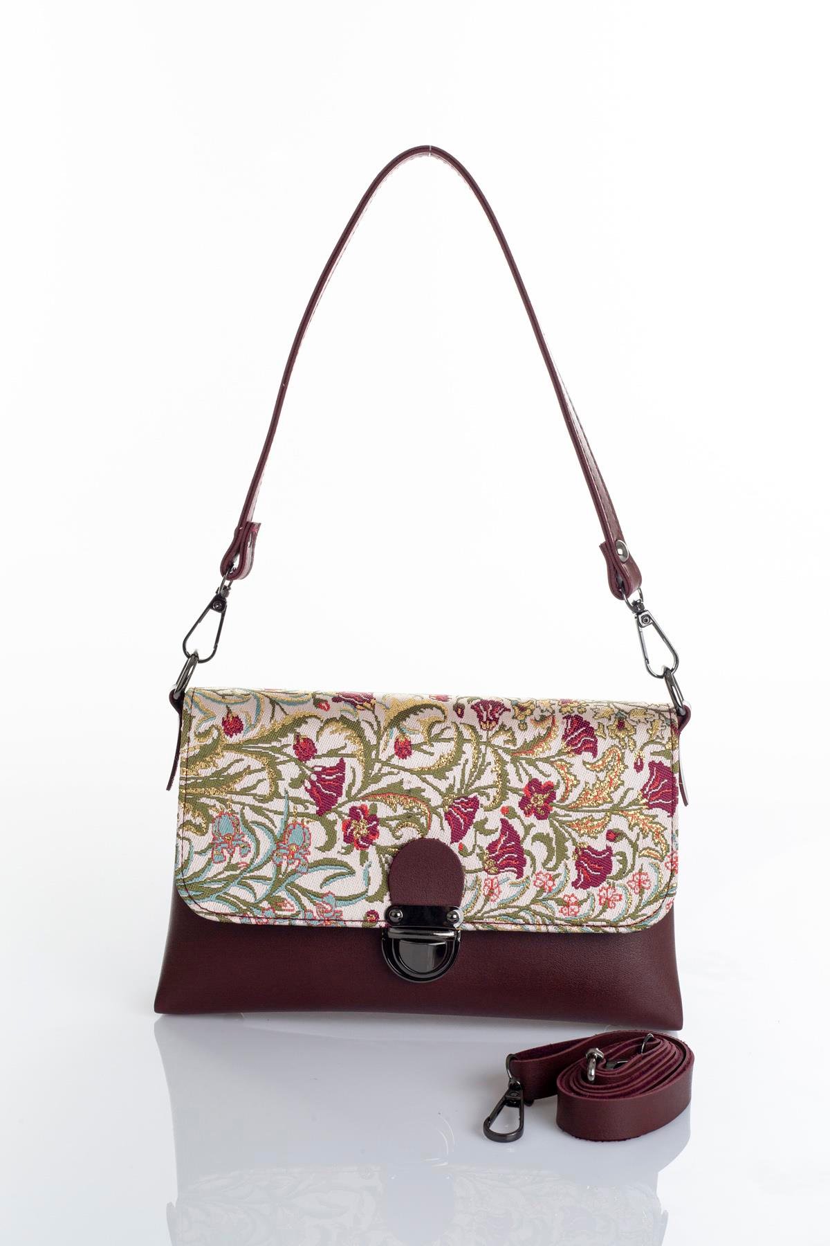 Mottif İstanbul  Otantik Dokuma  Kadın Omuz Çanta 1036.16