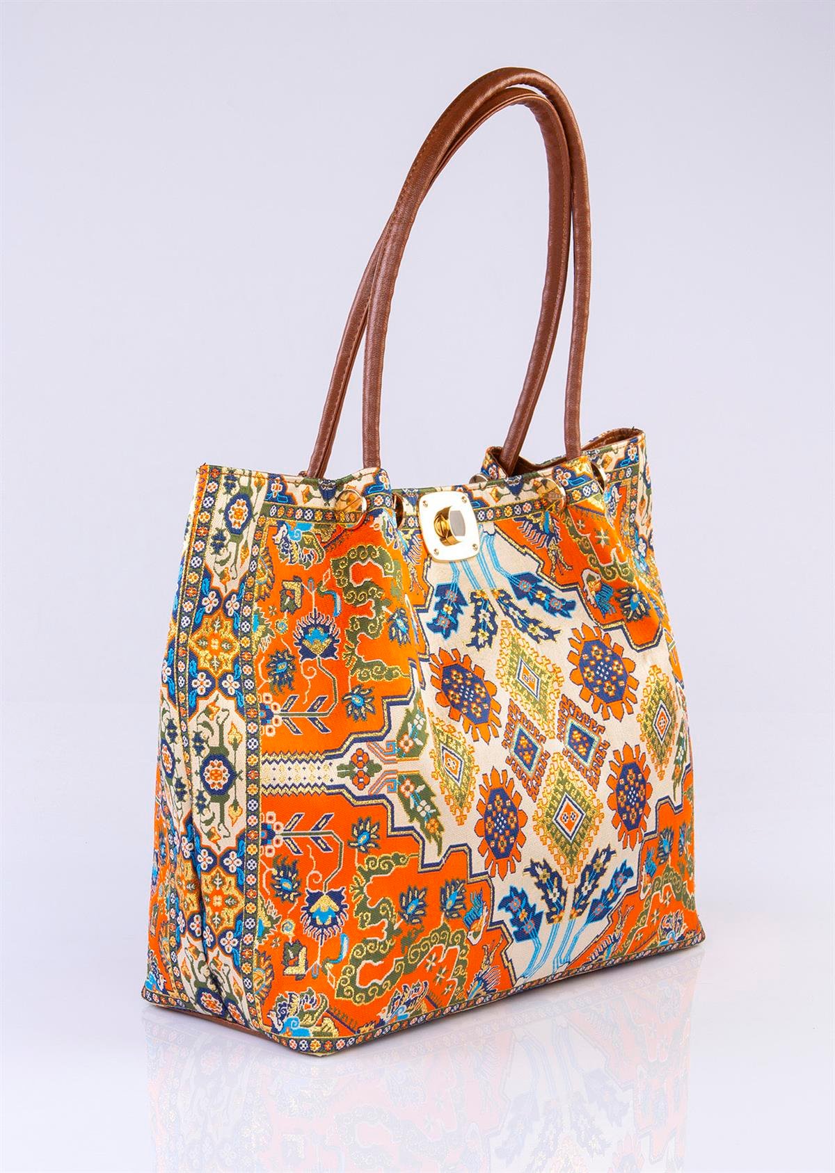 Mottif  İstanbul  Otantik Dokuma Kadın Omuz Çanta 1023A.14