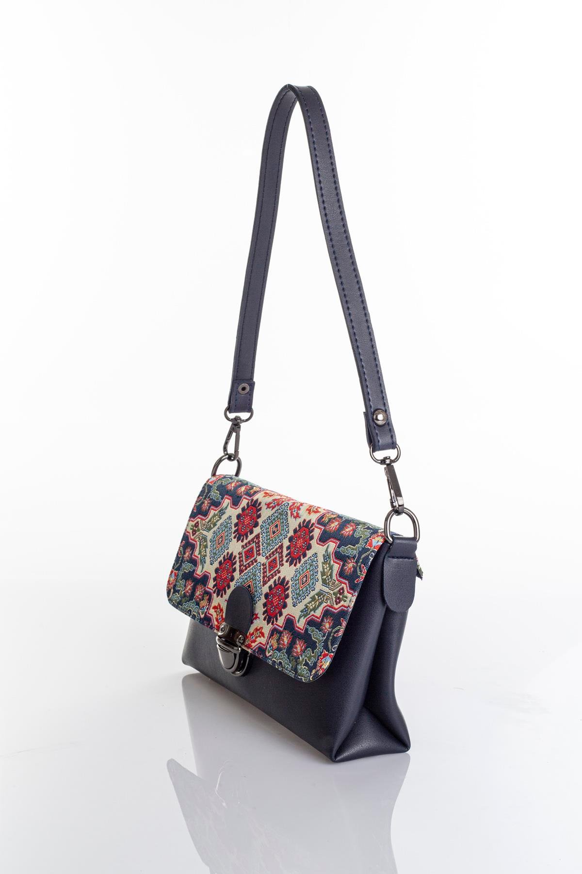 Mottif İstanbul  Otantik Dokuma  Kadın Omuz Çanta 1036.08