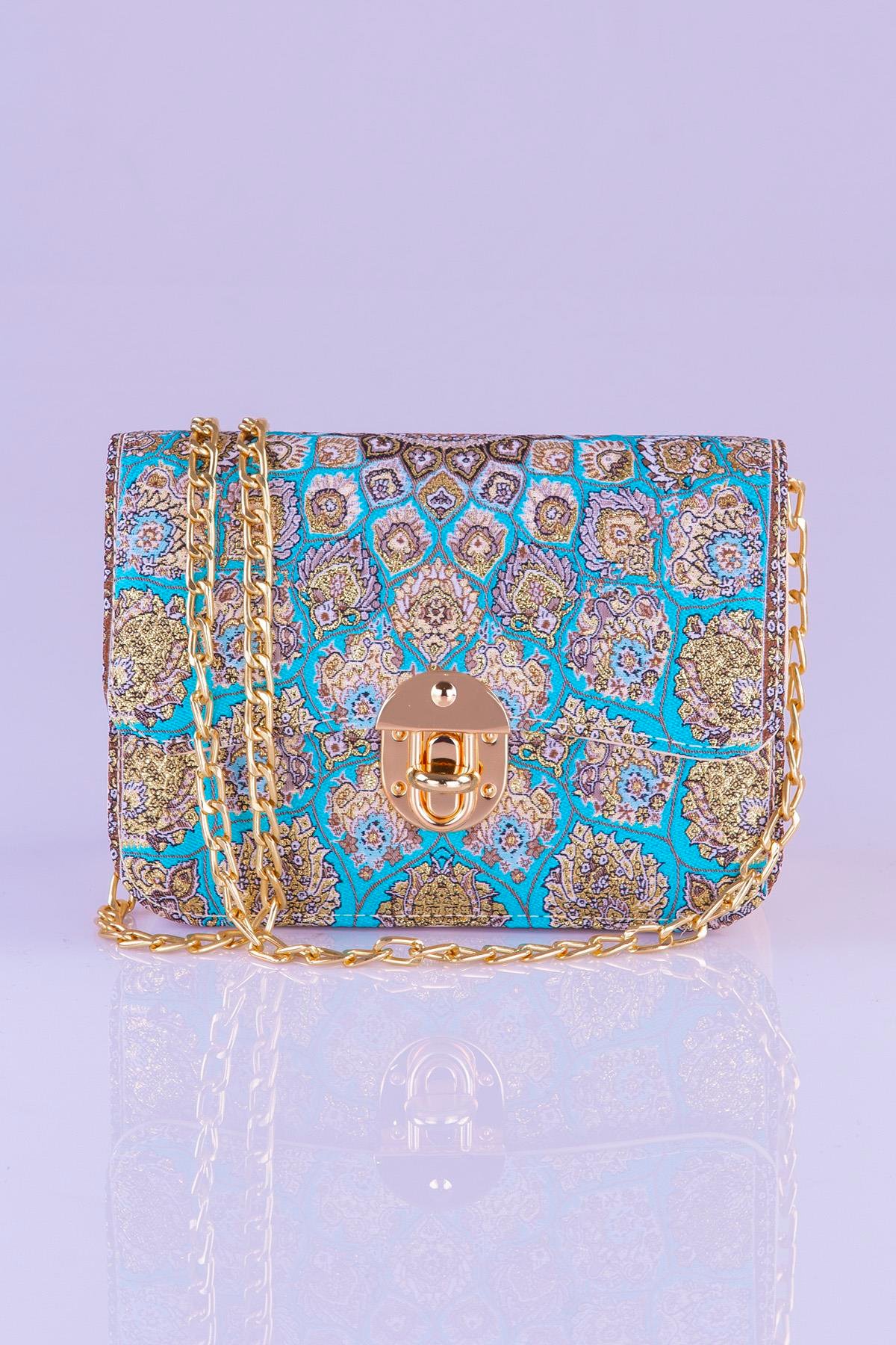 Mottif İstanbul  Otantik Dokuma  Kadın Omuz Çanta 1049.05