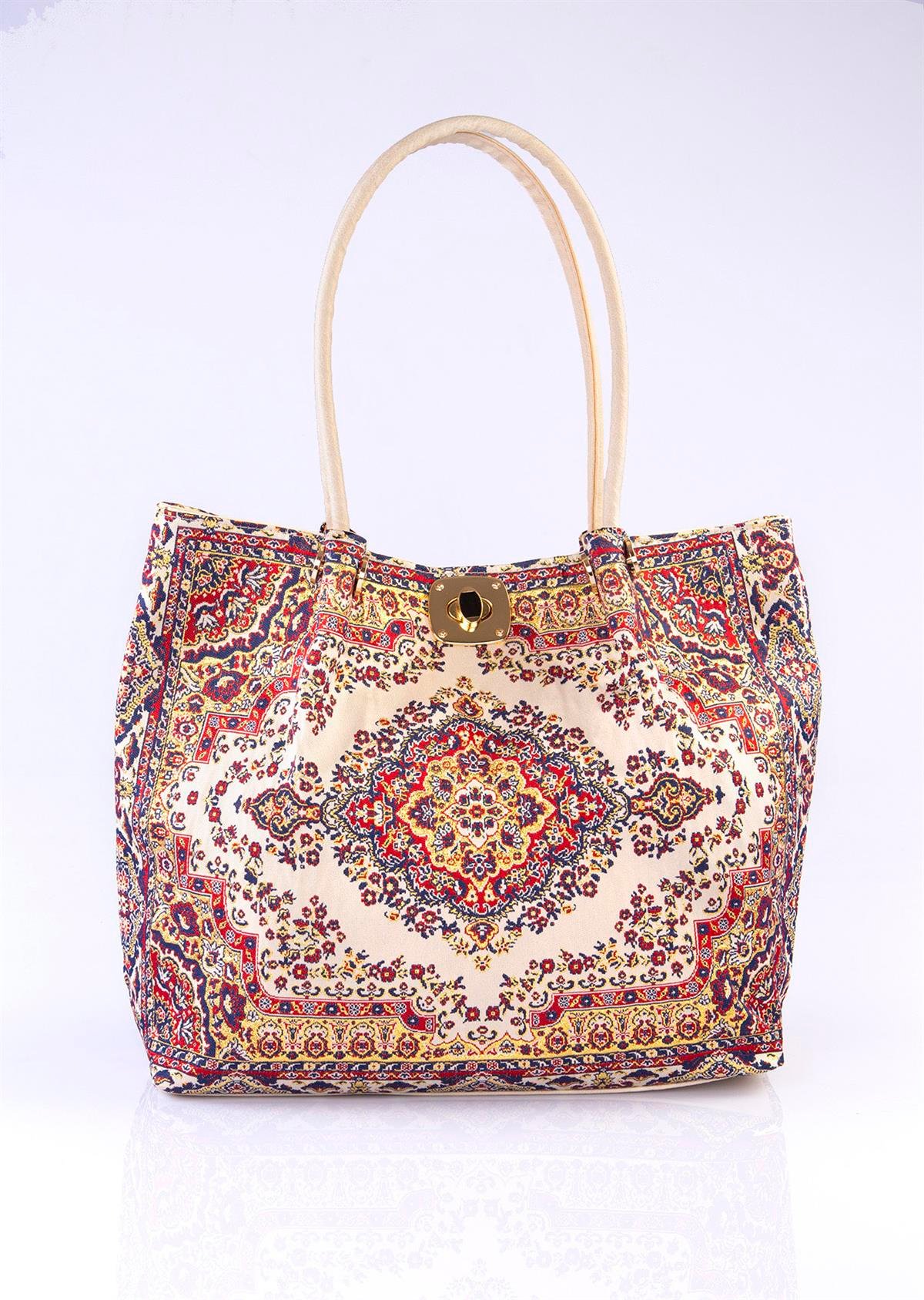 Mottif  İstanbul  Otantik Dokuma Kadın Omuz Çanta 1023A.03