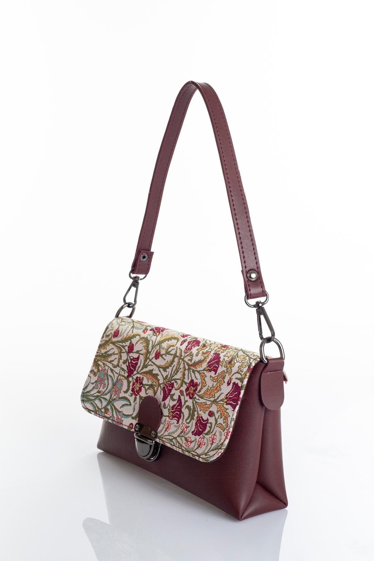 Mottif İstanbul  Otantik Dokuma  Kadın Omuz Çanta 1036.16