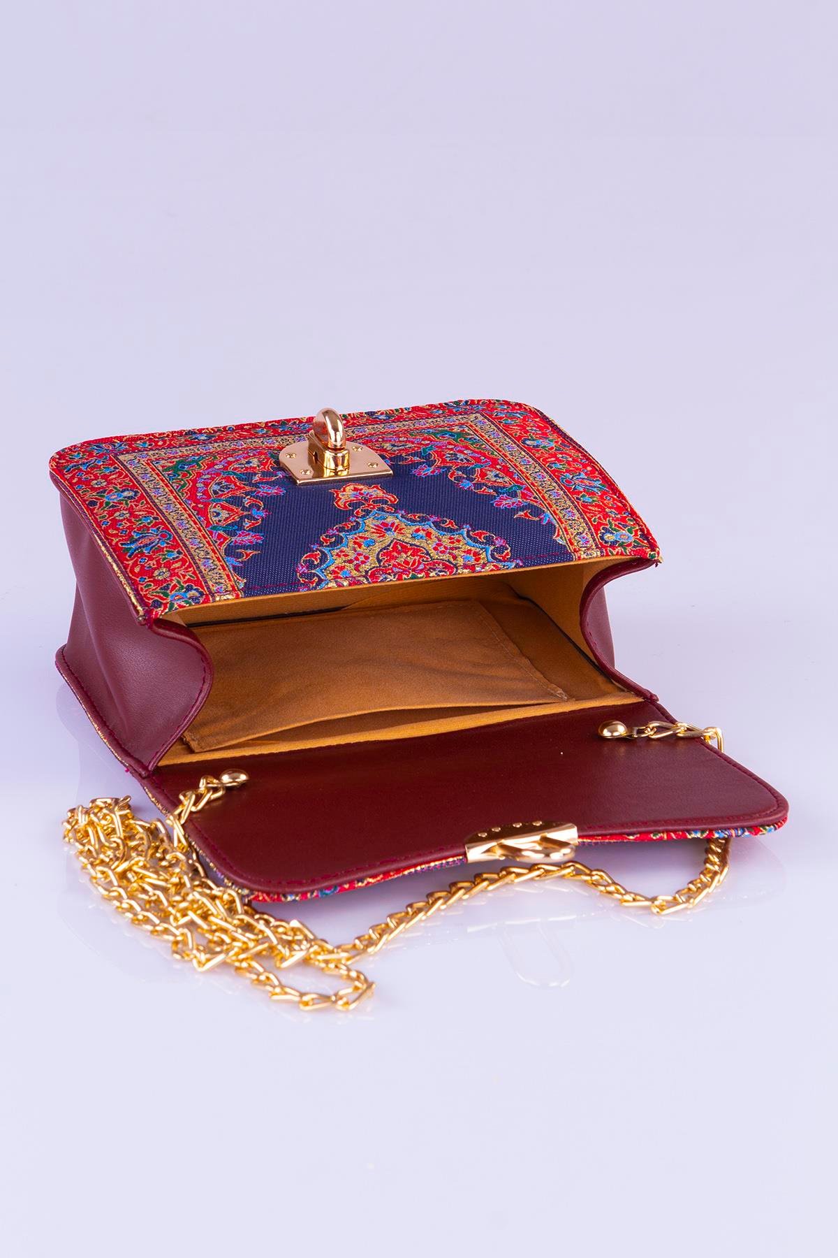 Mottif İstanbul  Otantik Dokuma  Kadın Omuz Çanta 1049.09