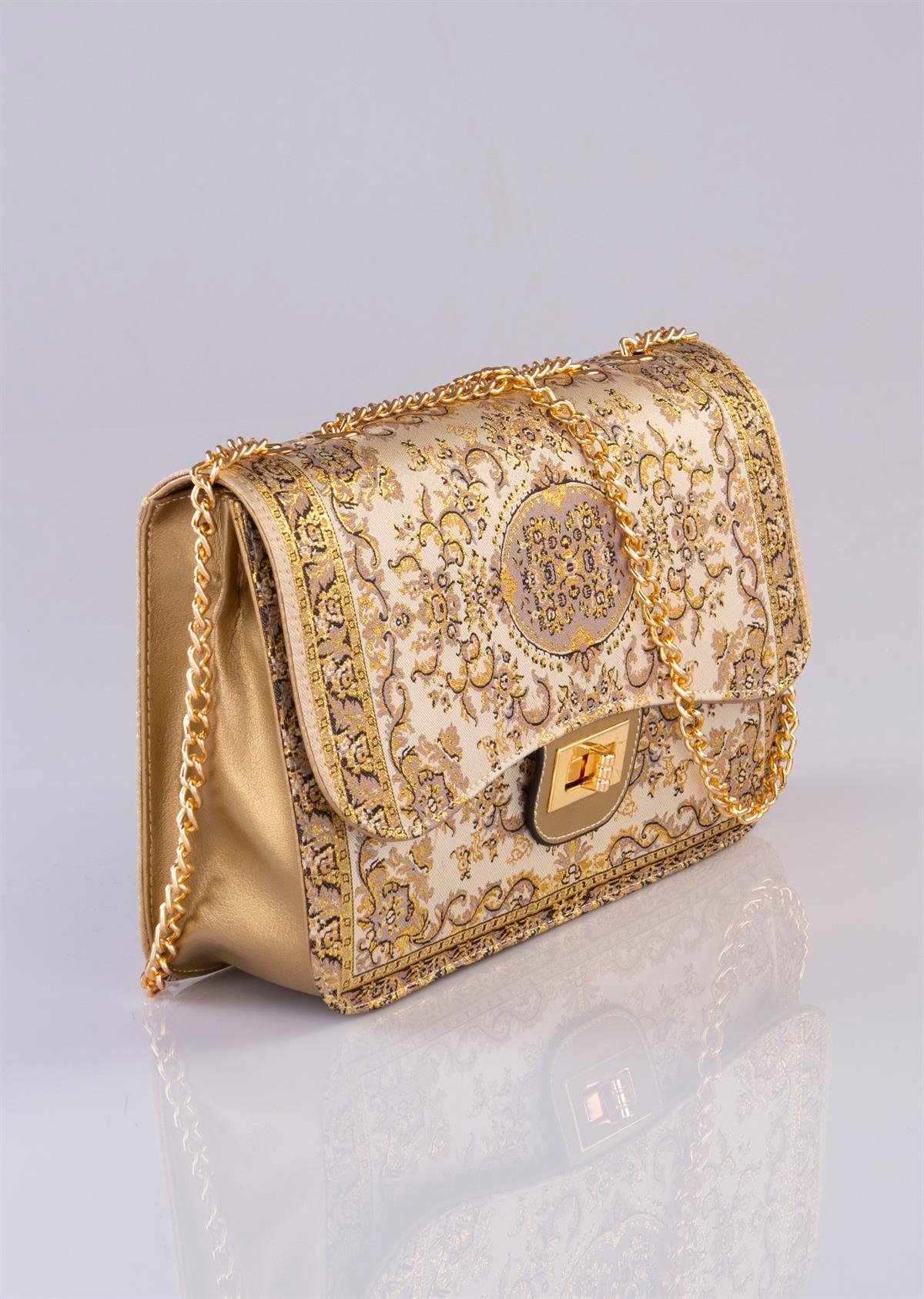 Mottif  İstanbul  Otantik Dokuma Kadın Omuz Çanta 1018.13