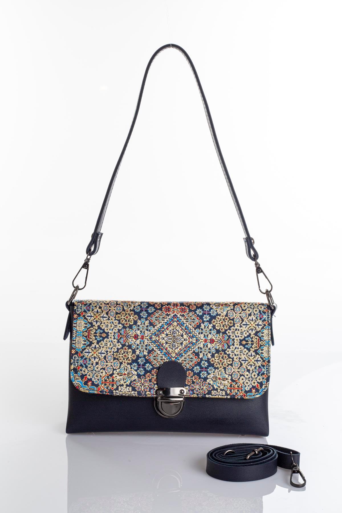 Mottif İstanbul  Otantik Dokuma  Kadın Omuz Çanta 1036.18