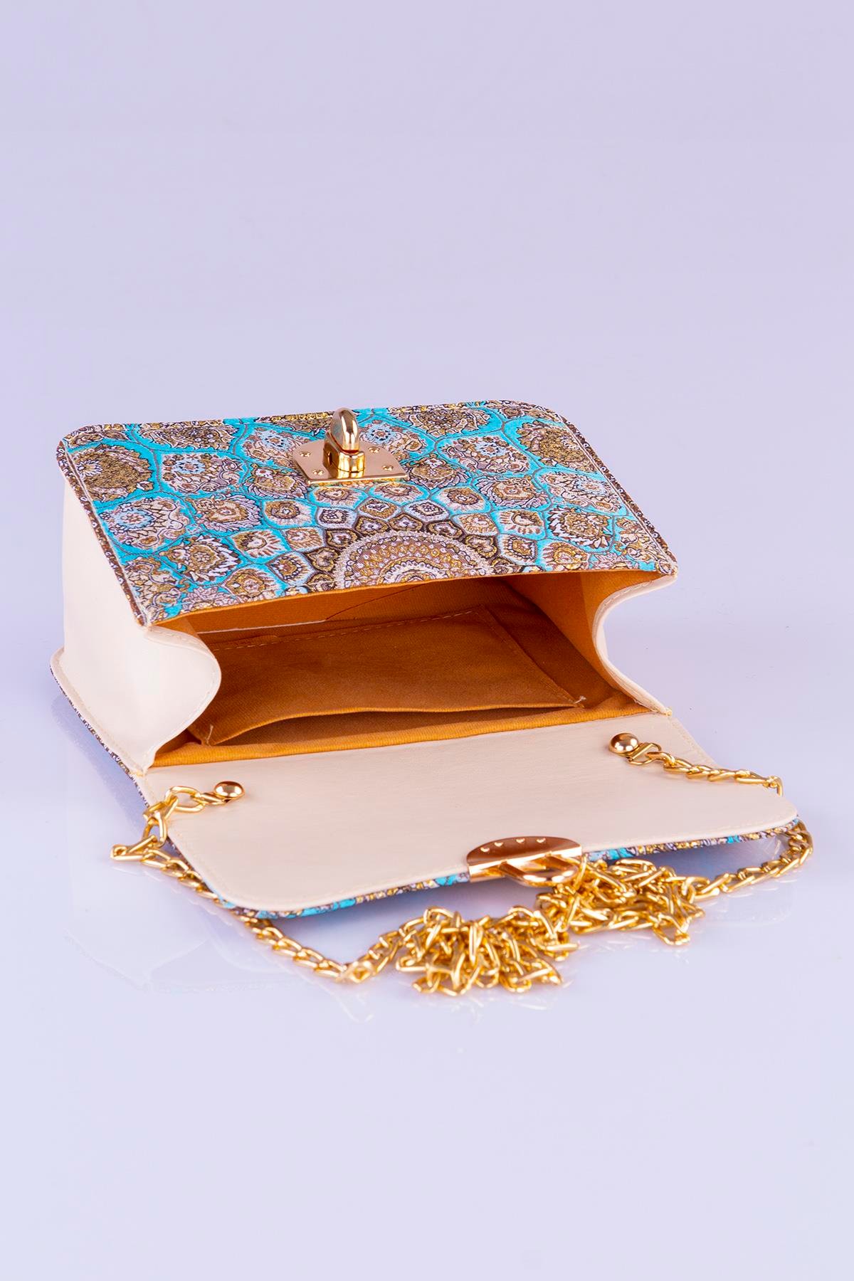 Mottif İstanbul  Otantik Dokuma  Kadın Omuz Çanta 1049.05