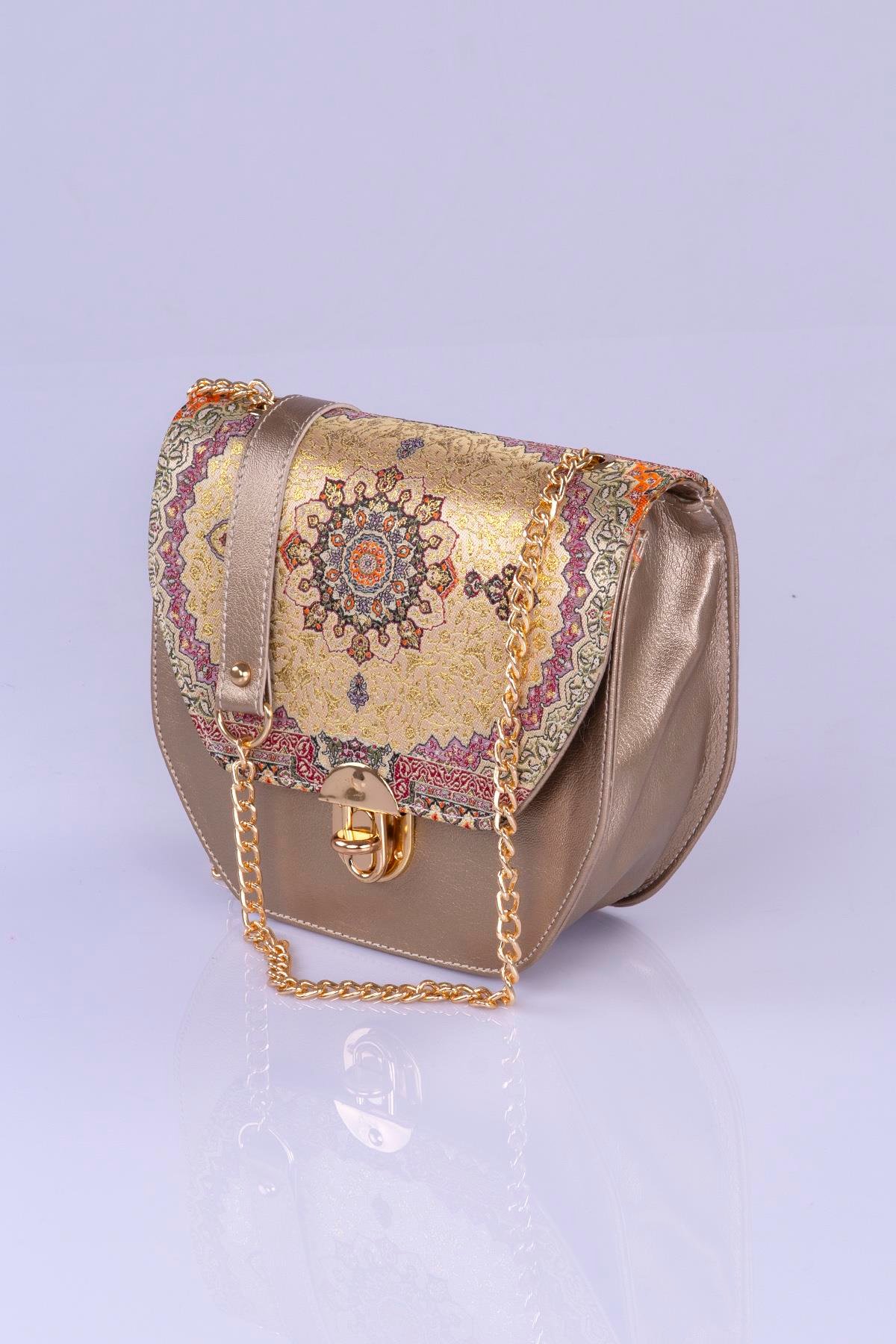 Mottif  İstanbul  Otantik Dokuma Kadın Omuz Çanta 1022.01