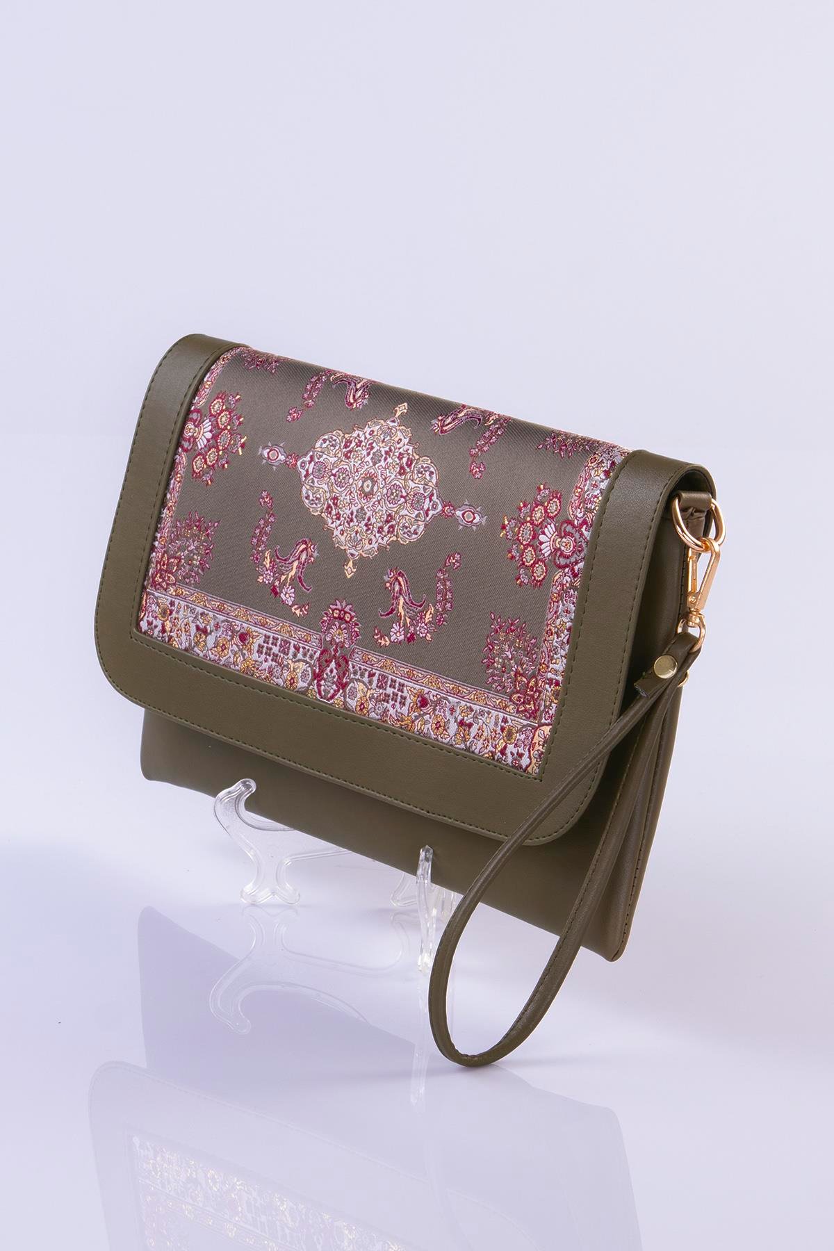 Mottif  İstanbul  Otantik Dokuma Kadın Portföy Çanta 1035.66