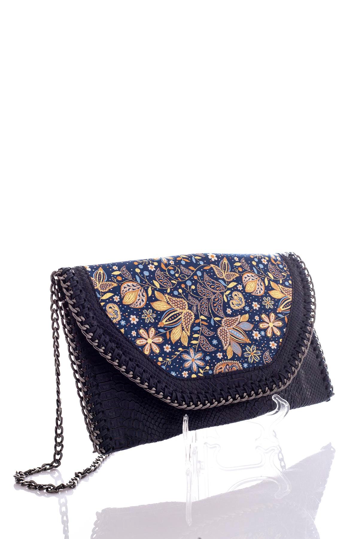 Mottif  İstanbul  Otantik Dokuma Kadın Portföy Clutch Çanta 1007.19