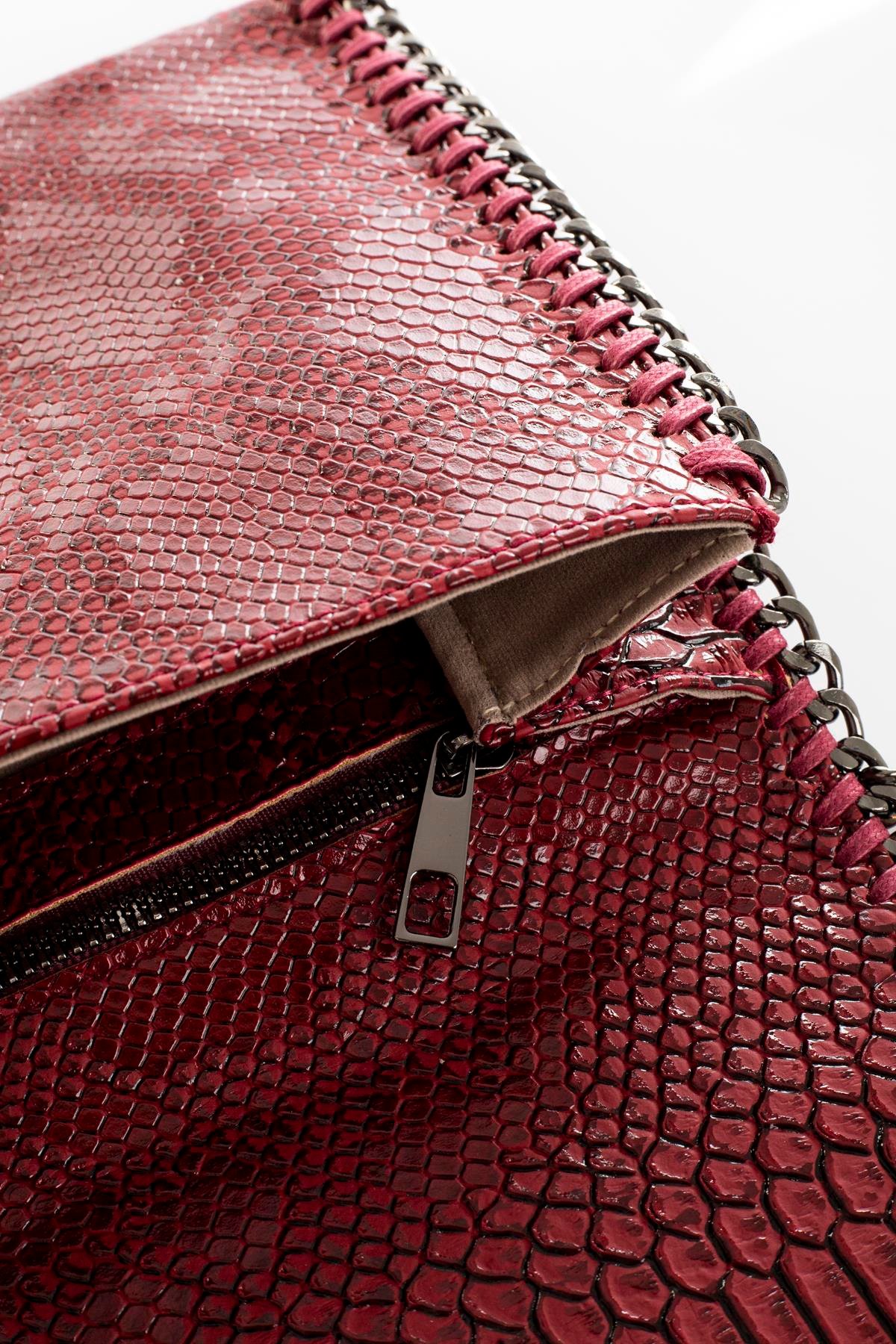 Mottif  İstanbul  Otantik Dokuma Kadın Portföy Clutch Çanta 1007.09