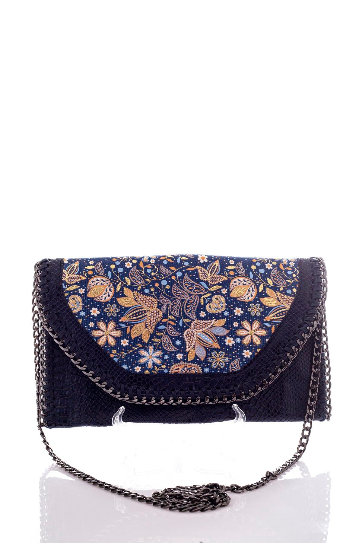 Mottif  İstanbul  Otantik Dokuma Kadın Portföy Clutch Çanta 1007.19