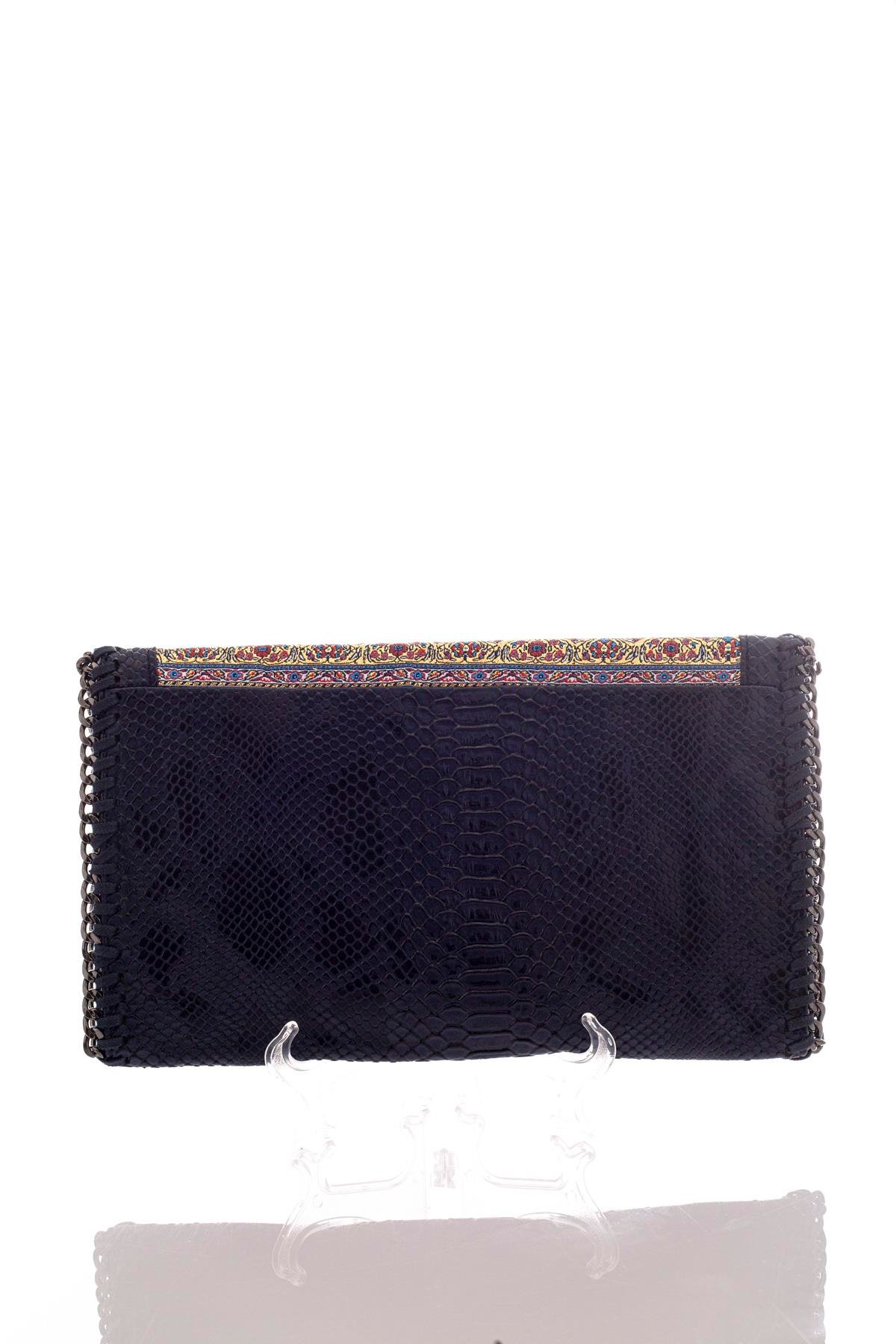 Mottif  İstanbul  Otantik Dokuma Kadın Portföy Clutch Çanta 1007.18