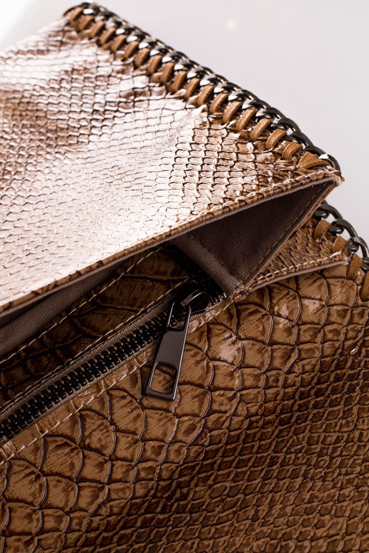 Mottif  İstanbul  Otantik Dokuma Kadın Portföy Clutch Çanta 1007.12