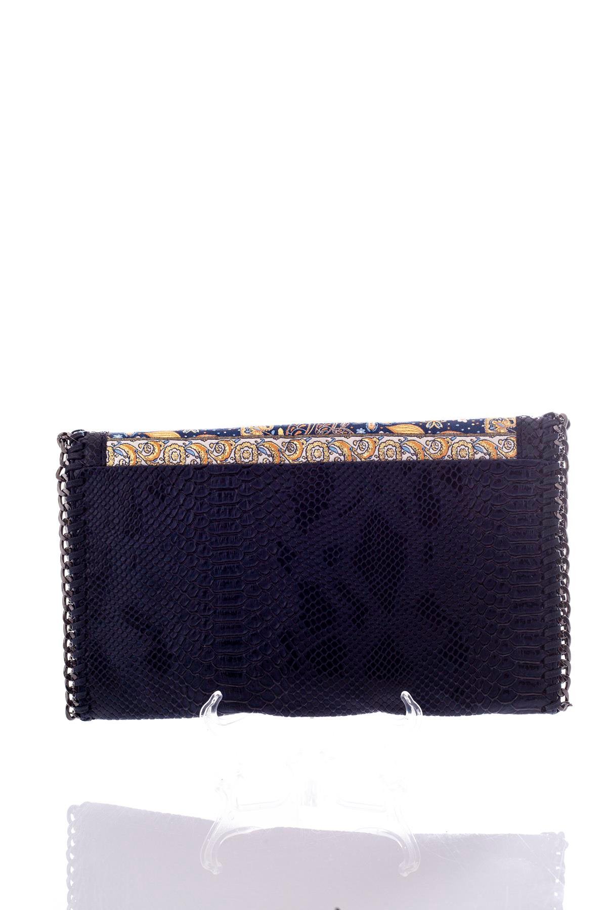 Mottif  İstanbul  Otantik Dokuma Kadın Portföy Clutch Çanta 1007.19