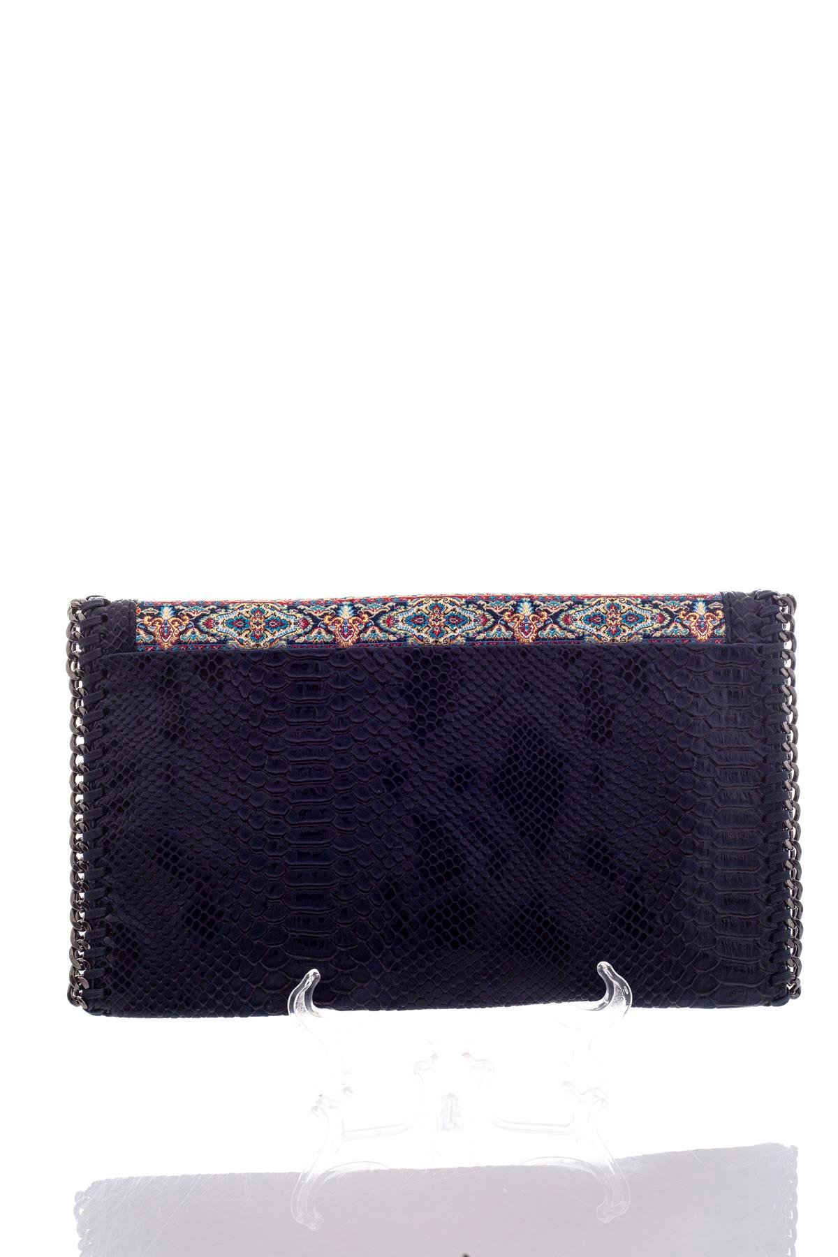 Mottif  İstanbul  Otantik Dokuma Kadın Portföy Clutch Çanta 1007.07