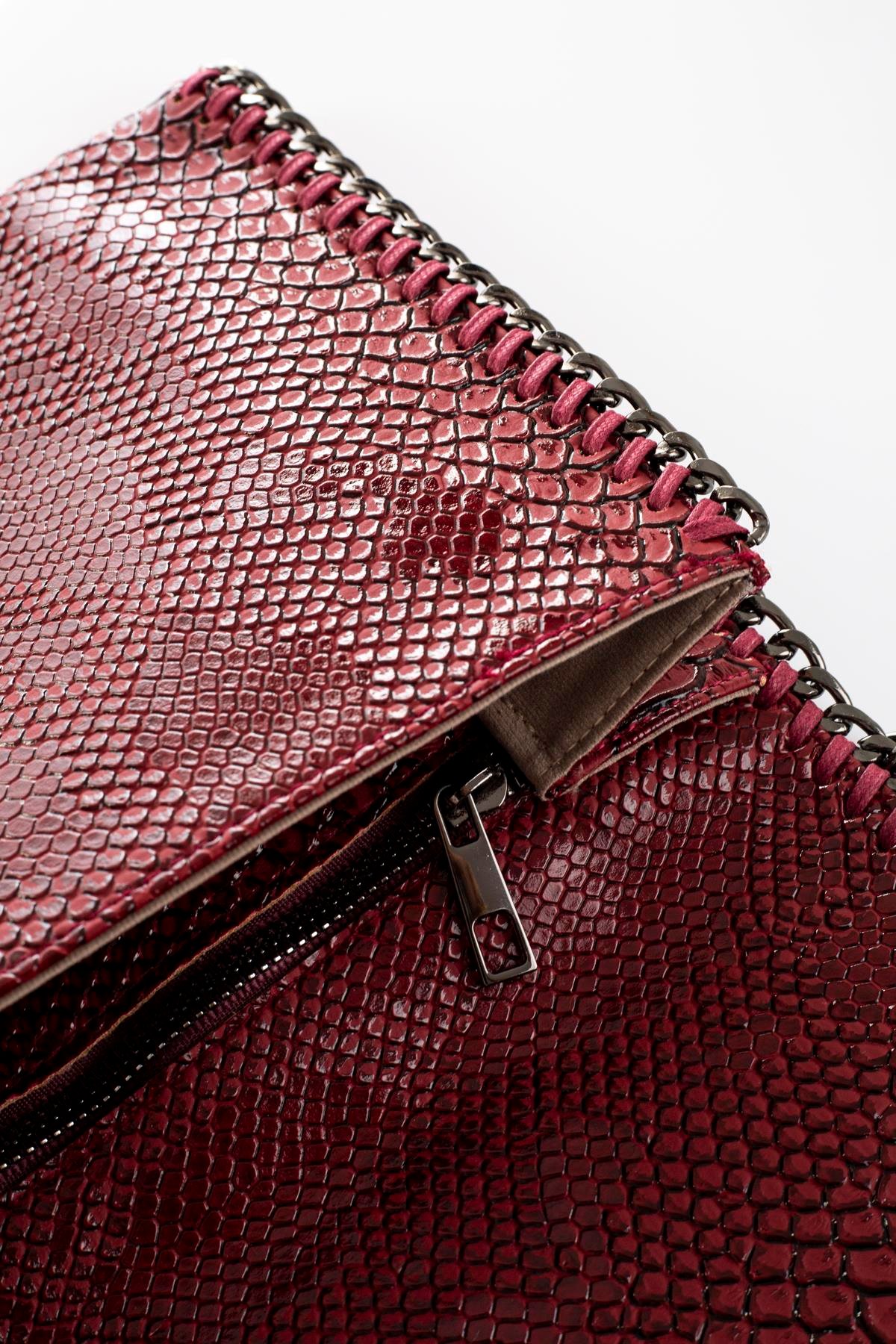 Mottif  İstanbul  Otantik Dokuma Kadın Portföy Clutch Çanta 1007.15