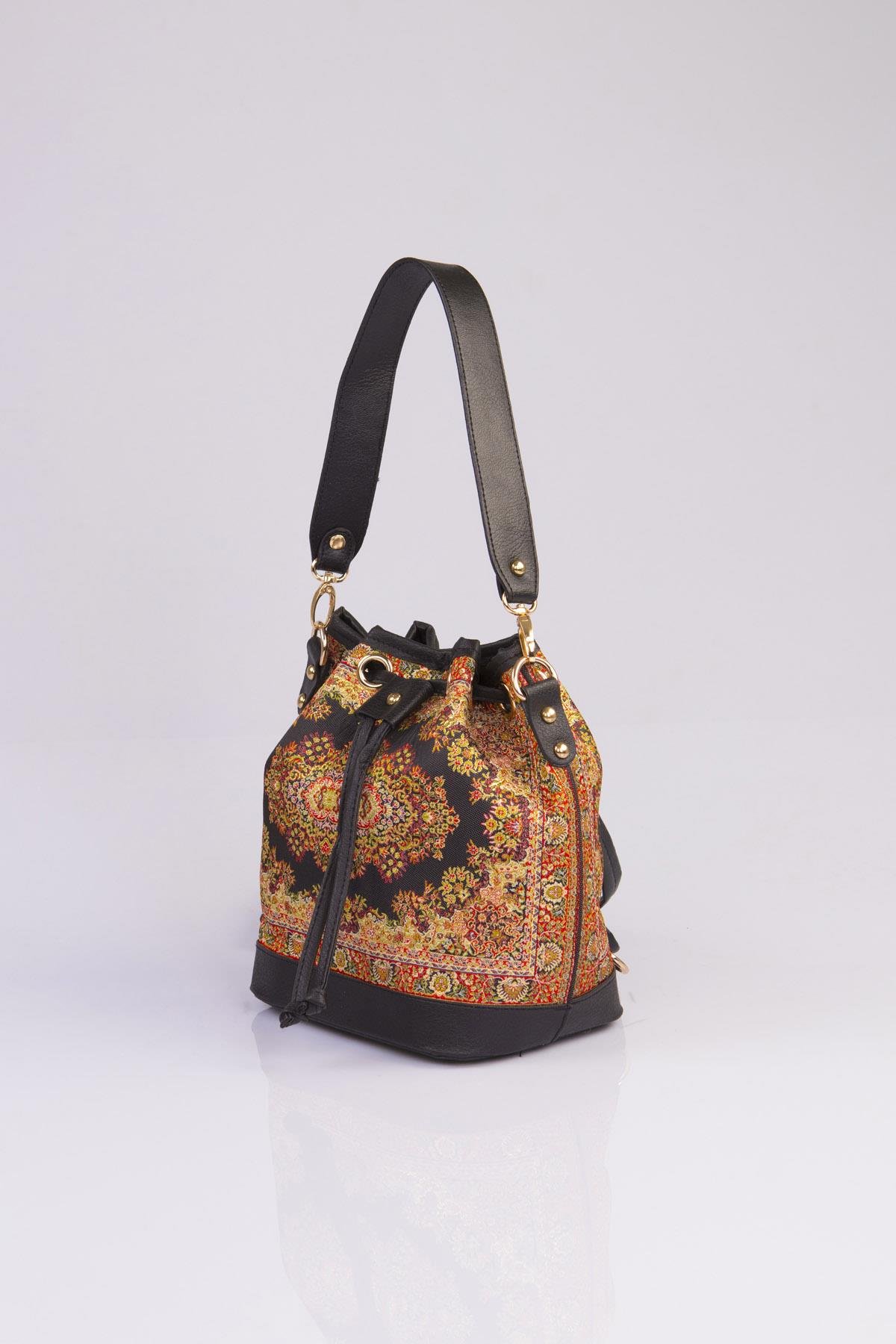 Mottif  İstanbul  Otantik Dokuma Kadın Sırt Çanta 1056.10