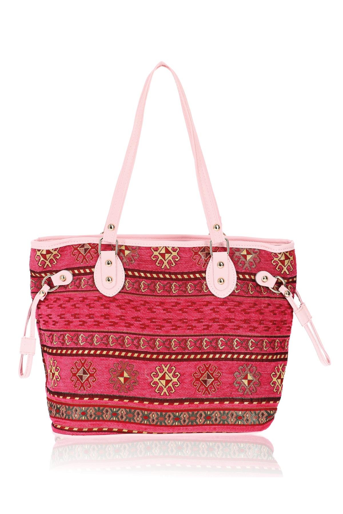 Dokuma Şönil Otantik Kadın Omuz Çanta