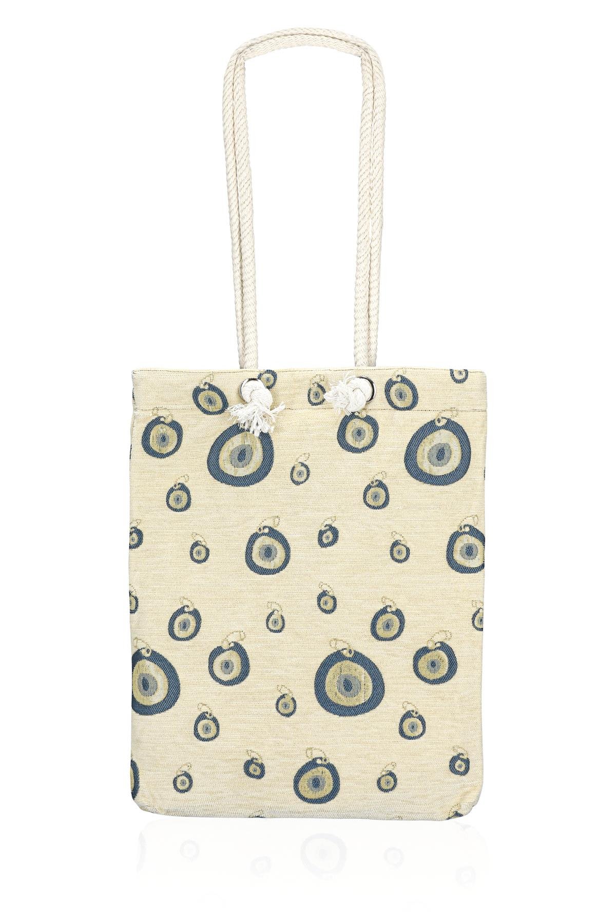 Omuz Çanta Kadın Çanta Motif İstanbul Otantik Şönil Heybe Çanta