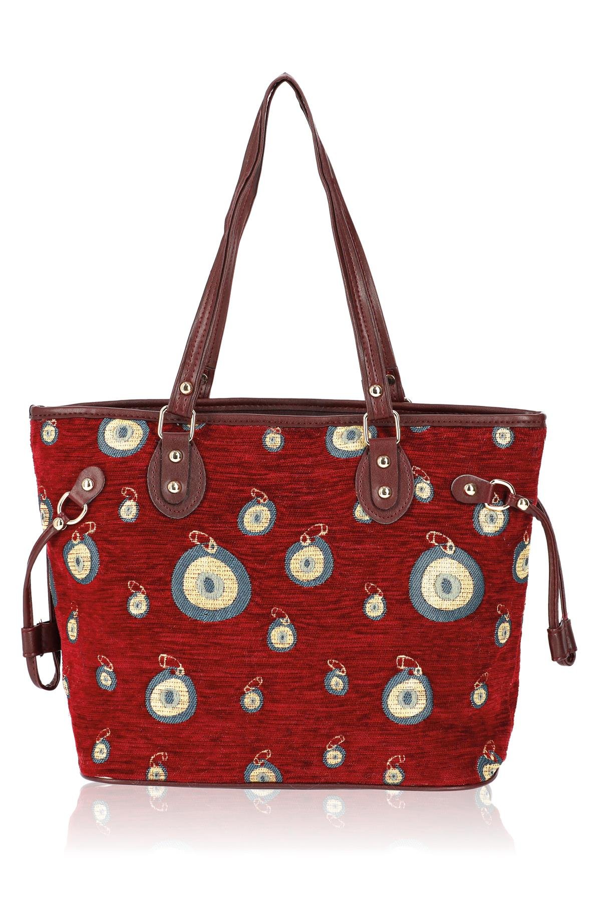 Dokuma Şönil Otantik Kadın Omuz Çanta