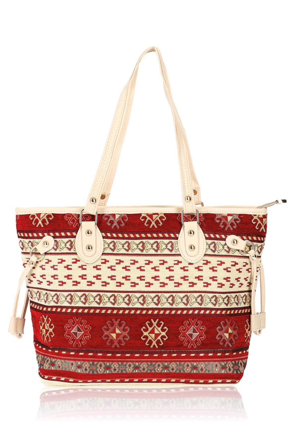 Dokuma Şönil Otantik Kadın Omuz Çanta