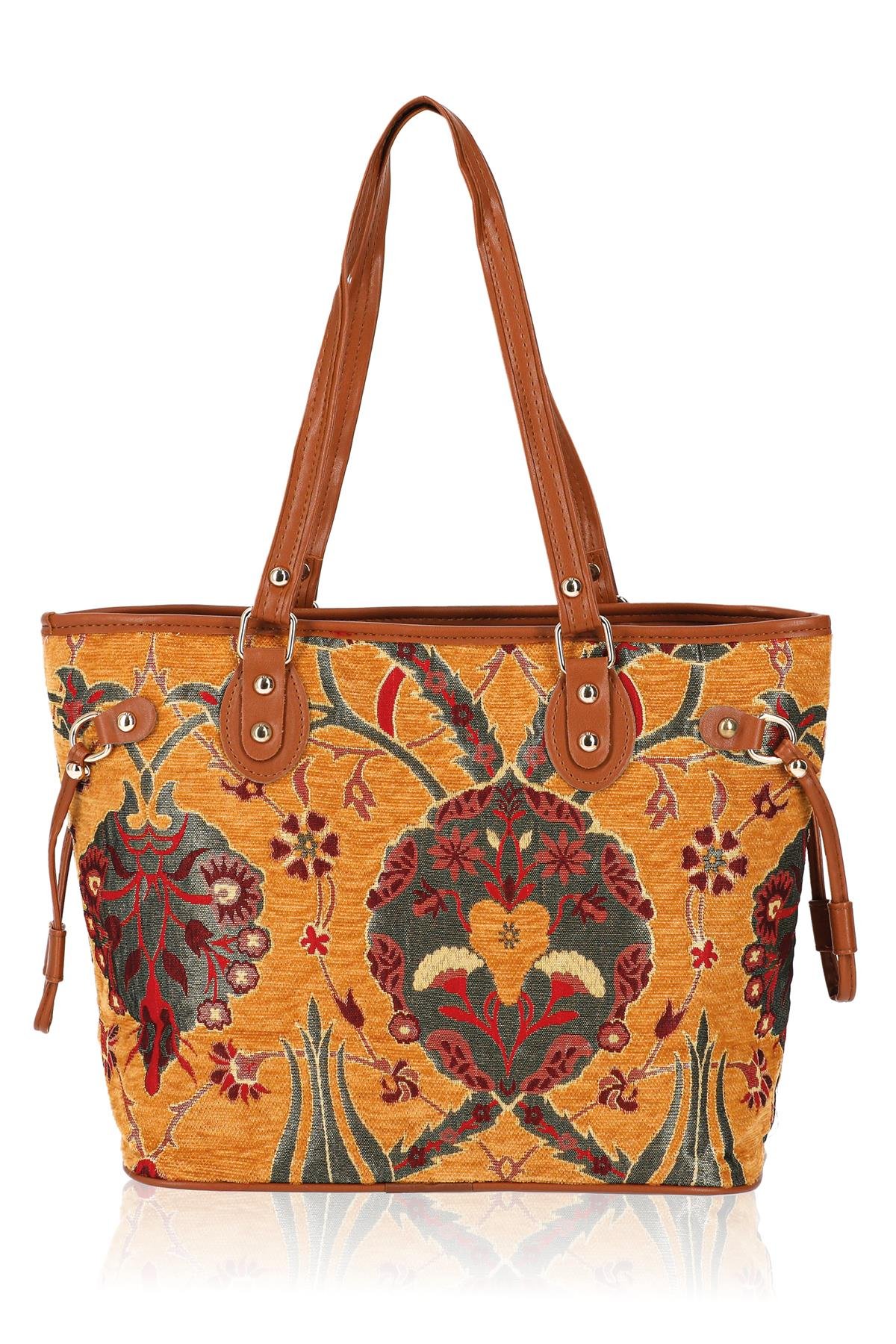 Dokuma Şönil Otantik Kadın Omuz Çanta