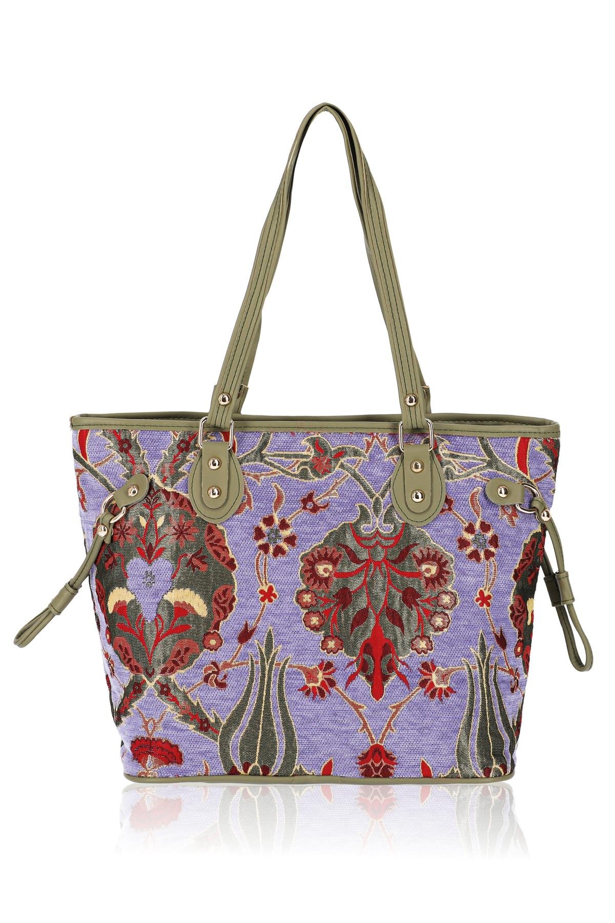 Dokuma Şönil Otantik Kadın Omuz Çanta