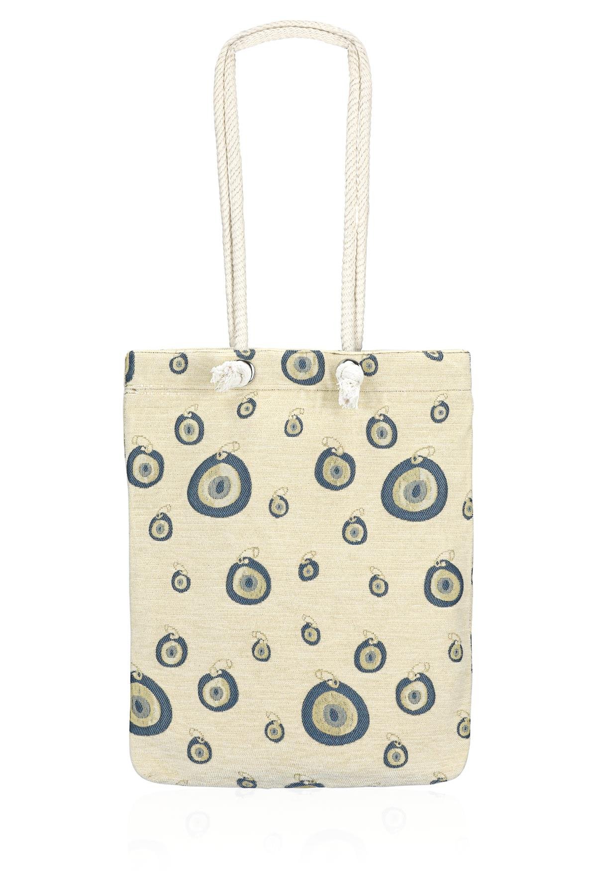 Omuz Çanta Kadın Çanta Motif İstanbul Otantik Şönil Heybe Çanta