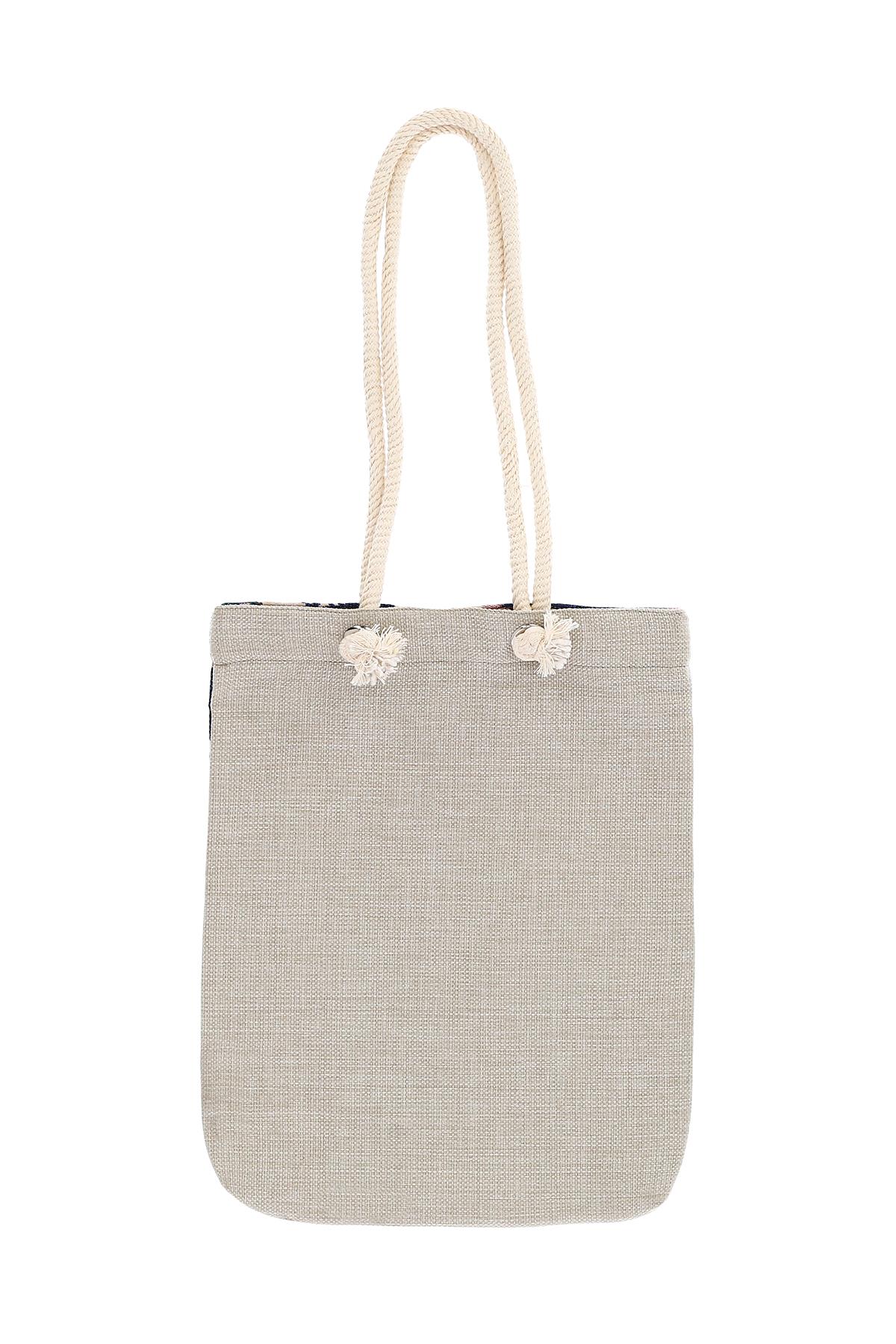 Örme Askılı Kadın El Omuz Çanta Mottif İstanbul Otantik Goblen Heybe.11