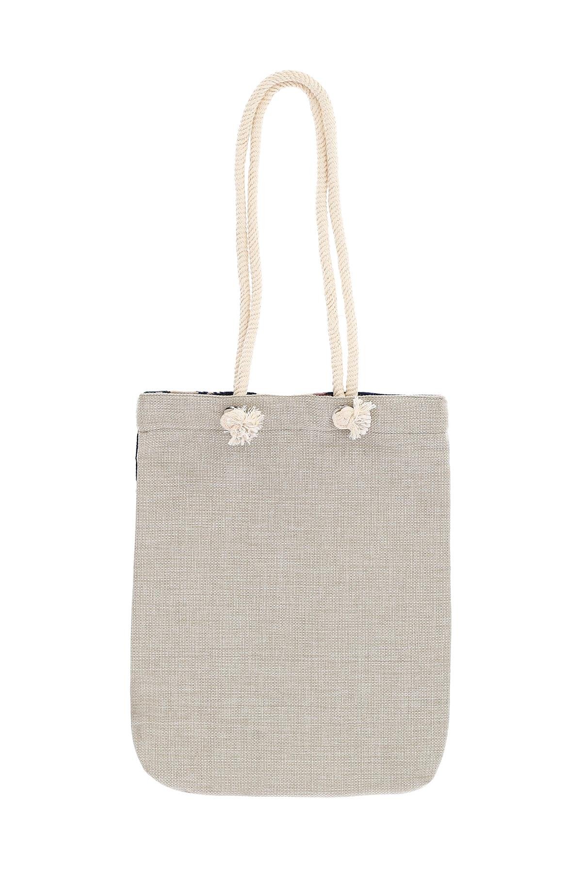 Örme Askılı Kadın El Omuz Çanta Mottif İstanbul Otantik Goblen Heybe