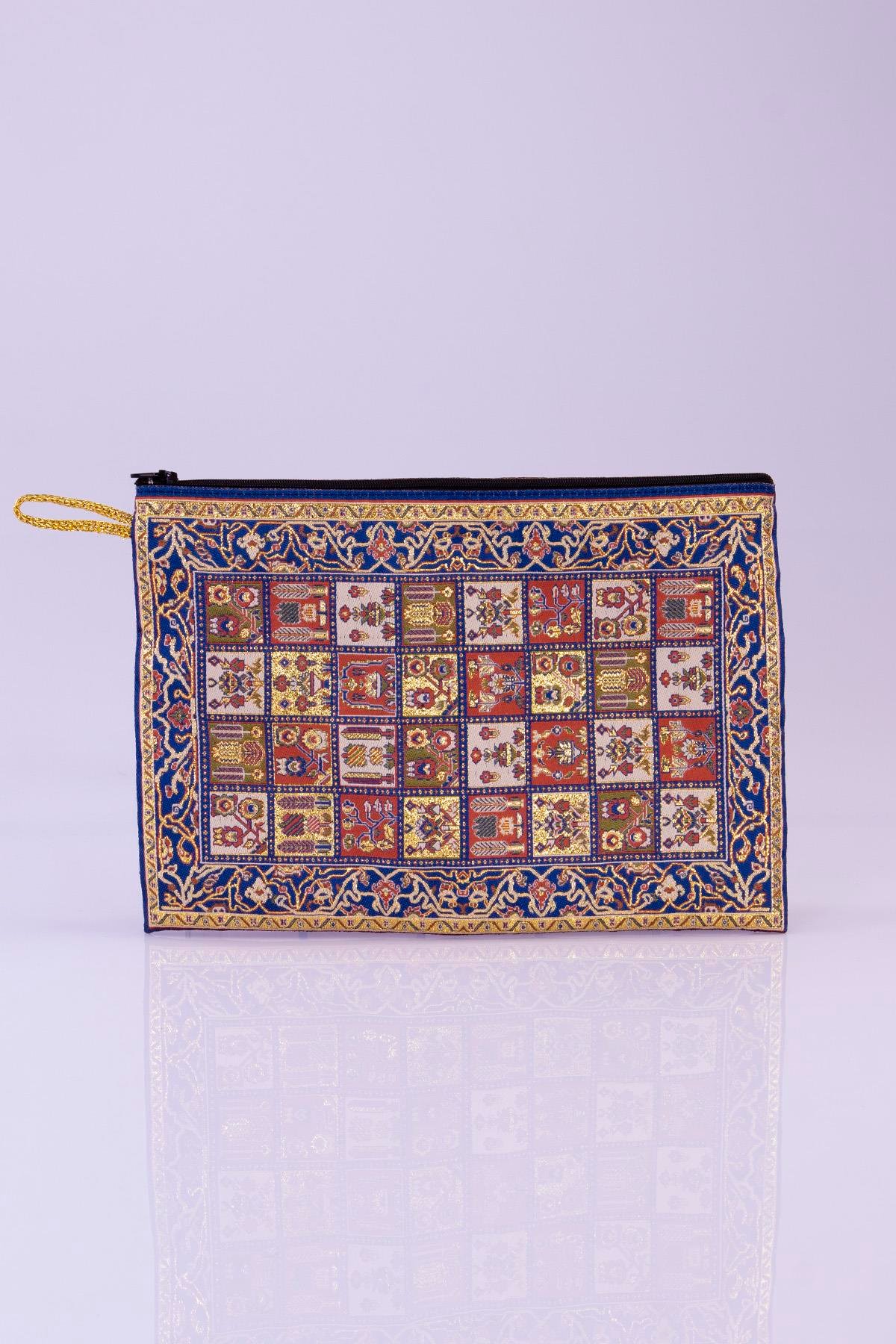 Simli Dokuma Otantik Tablet Kılıf Cüzdan 2700.22