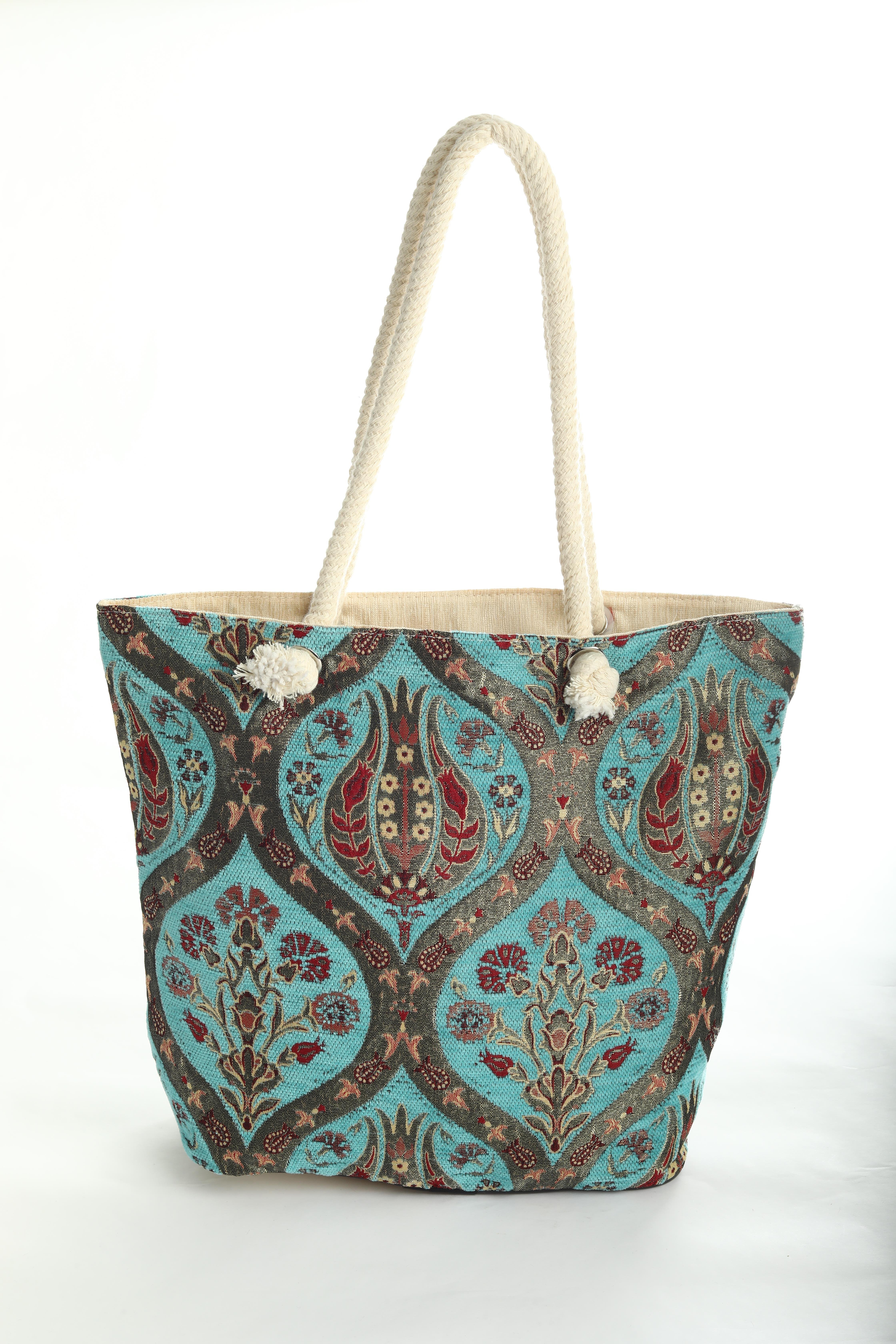 ŞÖNİL PLAJ ÇANTA OMUZ ÇANTA