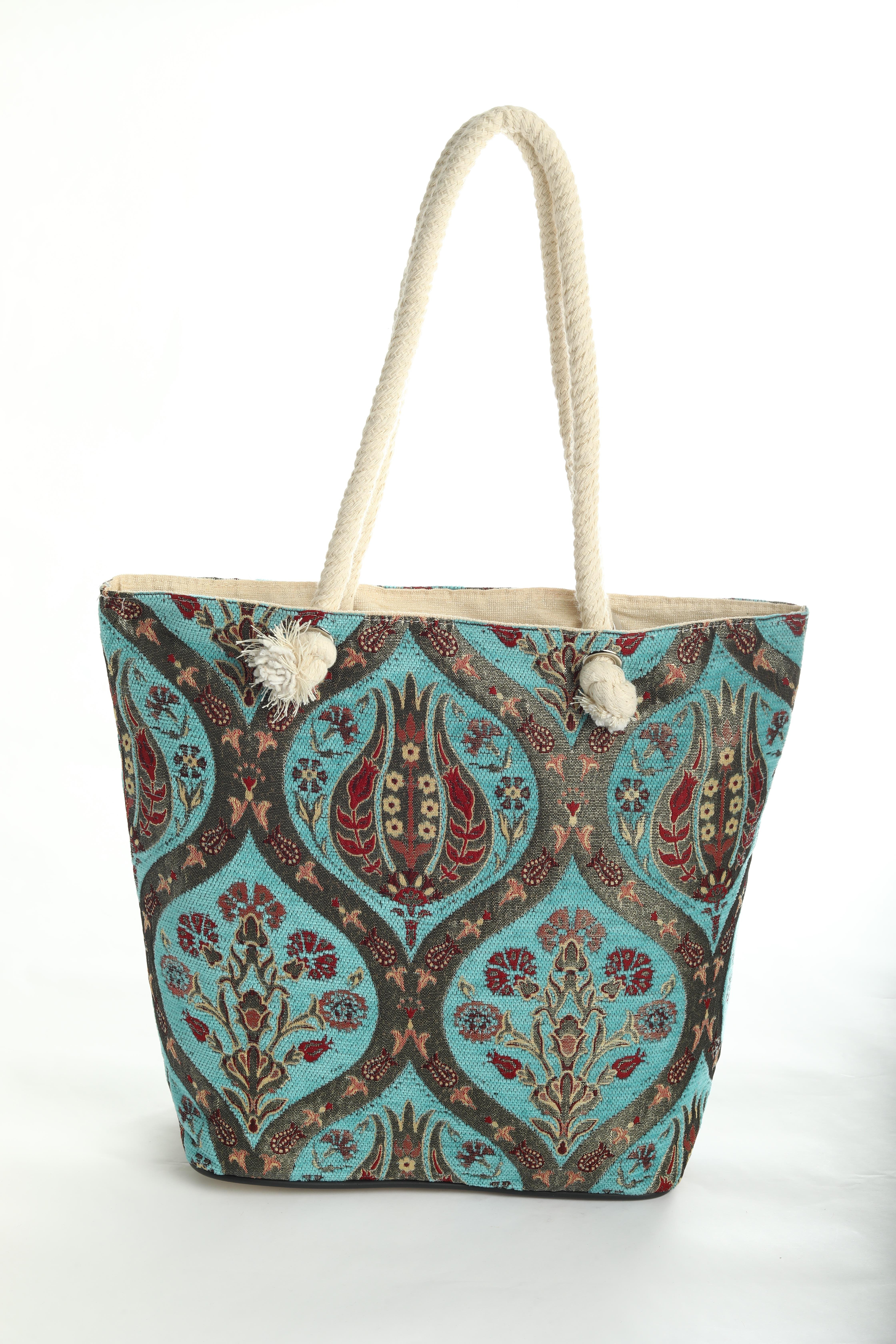 ŞÖNİL PLAJ ÇANTA OMUZ ÇANTA