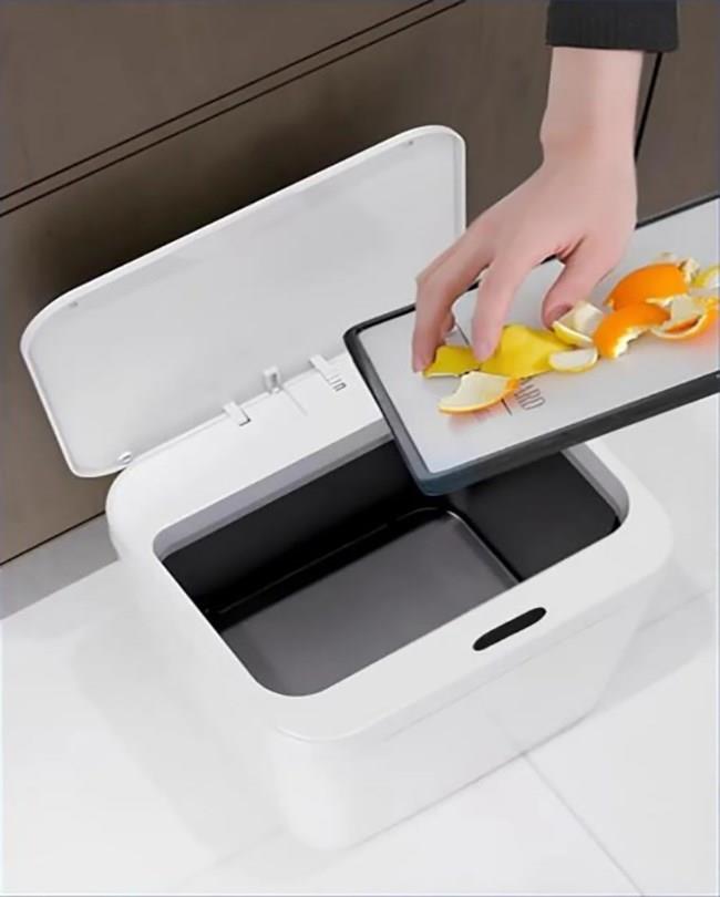 18 Litre Sensörlü Otomatik Çöp Kovası Ofis Mutfak Banyo Balkon Çöp Kovası