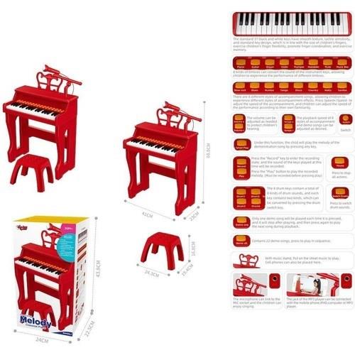 37 Tuşlu Mikrofonlu Klasik Piano