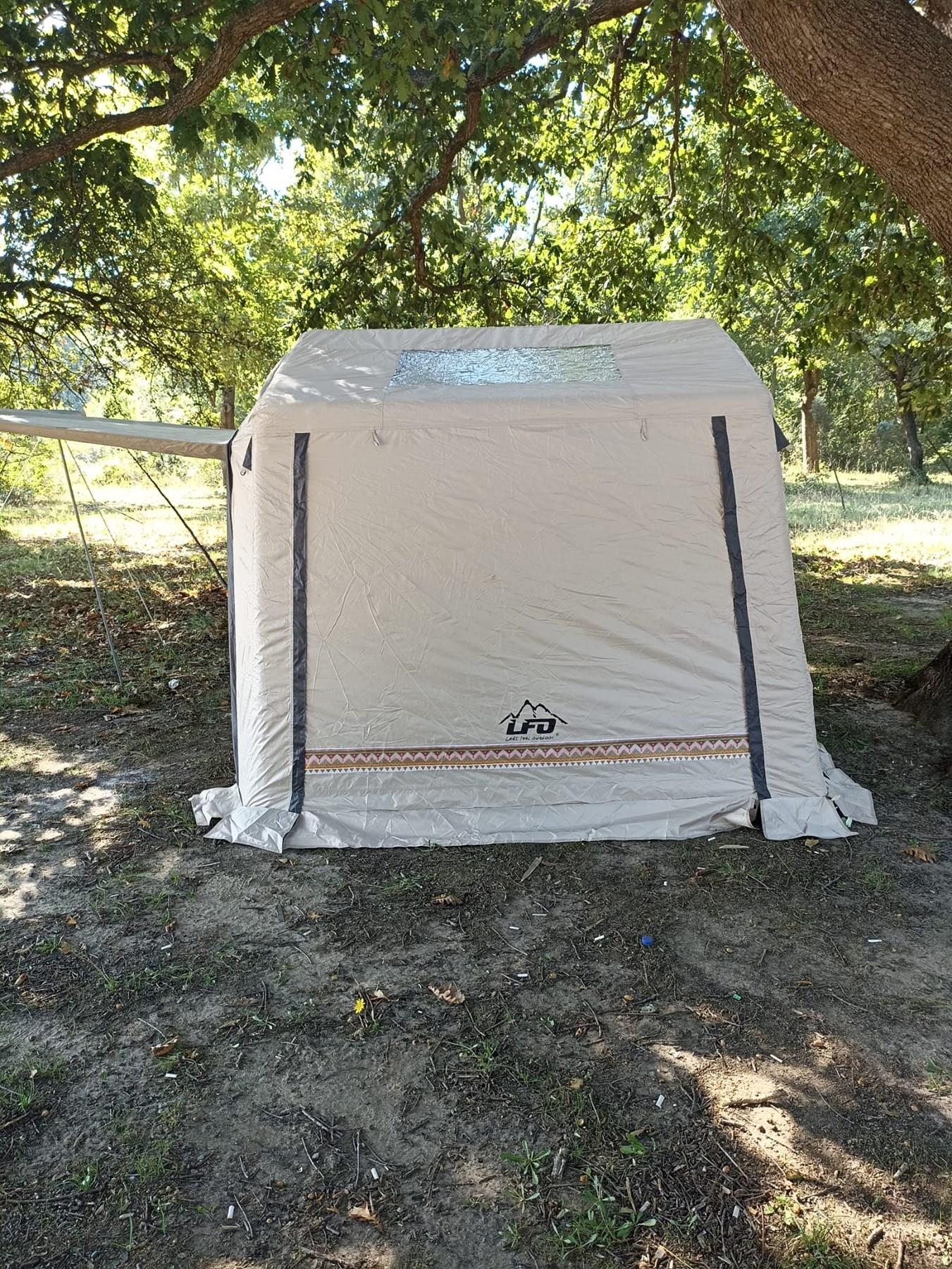 4 Mevsim Şişme Kamp Çadırı 250x250x200 Cm 4 Kişilik Şişme Çadır