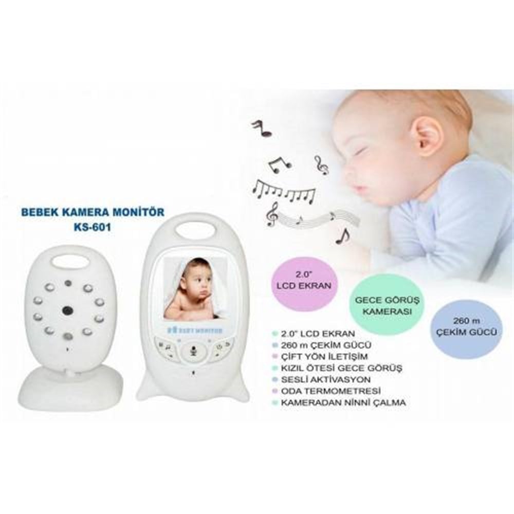 AngelEye KS-601 Gece Görüşlü Oda Sıcaklığı Kontrollü