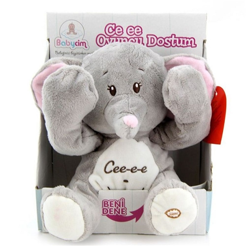 Babycim Ce Ee Oturan Şarkı Söyleyen Konuşan Fil