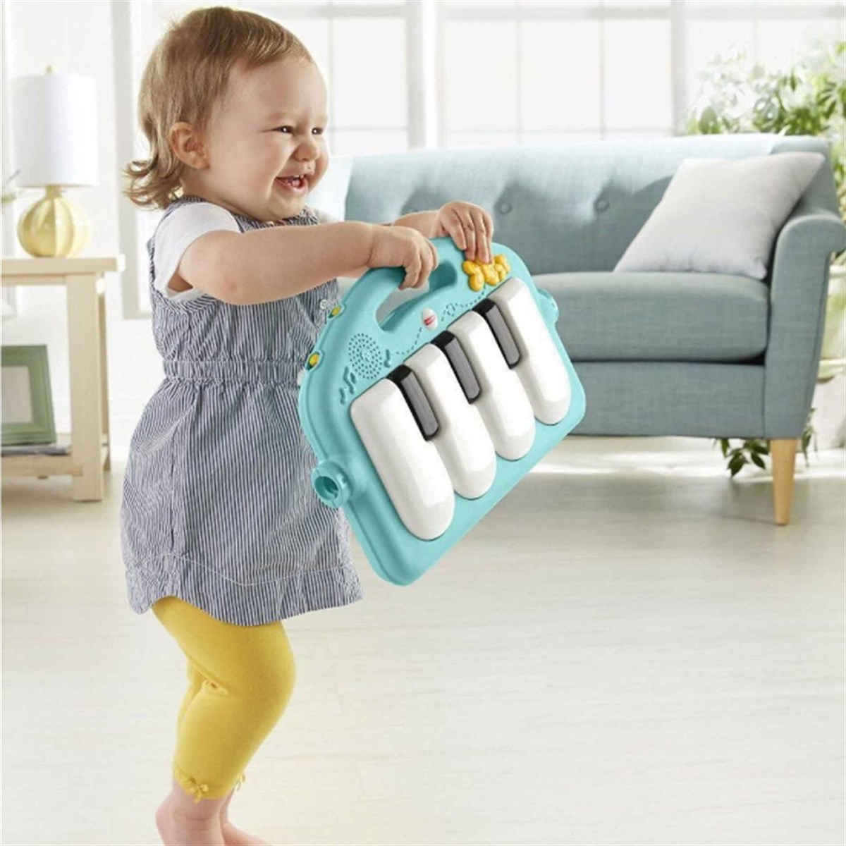 Babycim Mantar Piyanolu Bebek Oyun Halısı