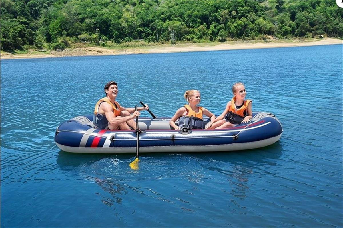 Bestway 61110 Hydro Force Treck X3 Şişme Bot 3+1 Kişilik 318x152 cm