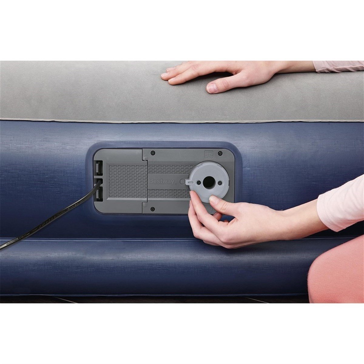 Bestway 67725 Çift Kişilik Lüx Şişme Yatak ( 203 x 152 x 36 cm )