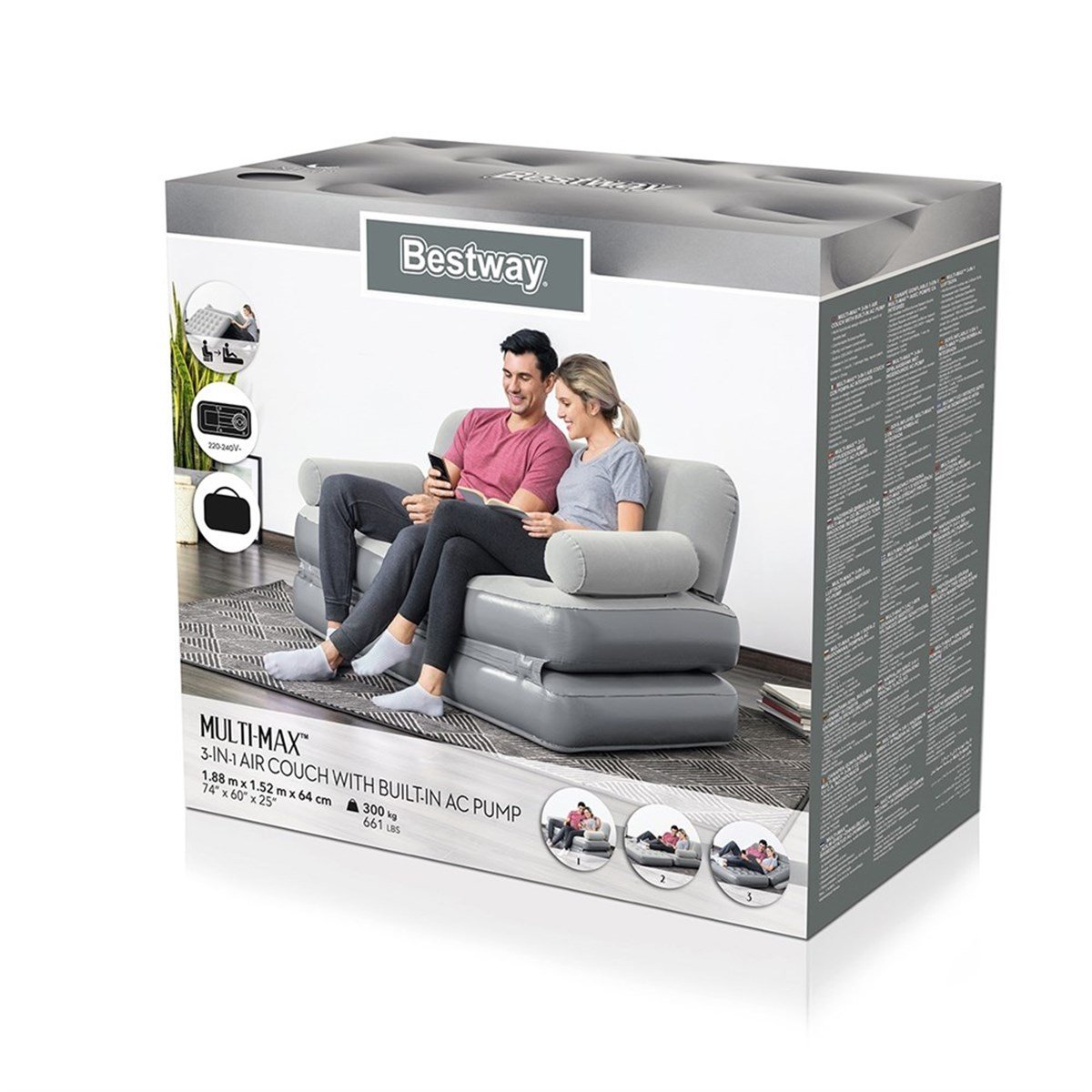 Bestway 75079 Çift Kişilik ŞişmeKoltuk Yatak
