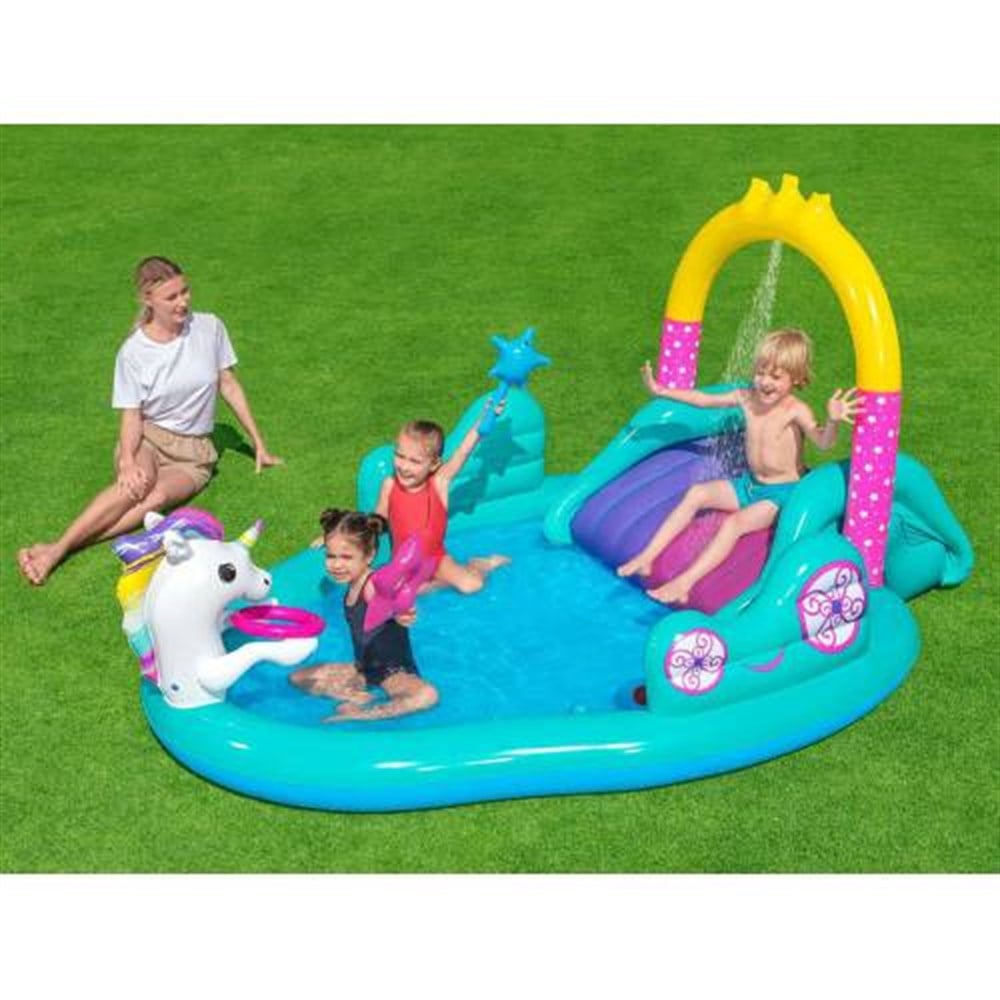 Bestway Unicorn Kaydıraklı Şişme Havuz 53097