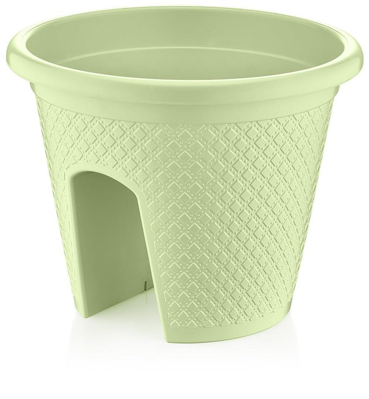 Bodrum Balkon Saksısı Köprü Saksısı 6.8 Litre 4 Adet