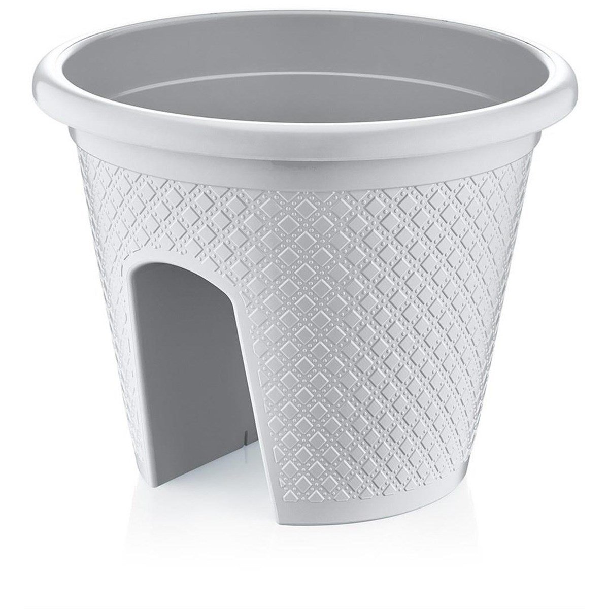 Bodrum Balkon Saksısı Köprü Saksısı 6.8 Litre 2 Adet