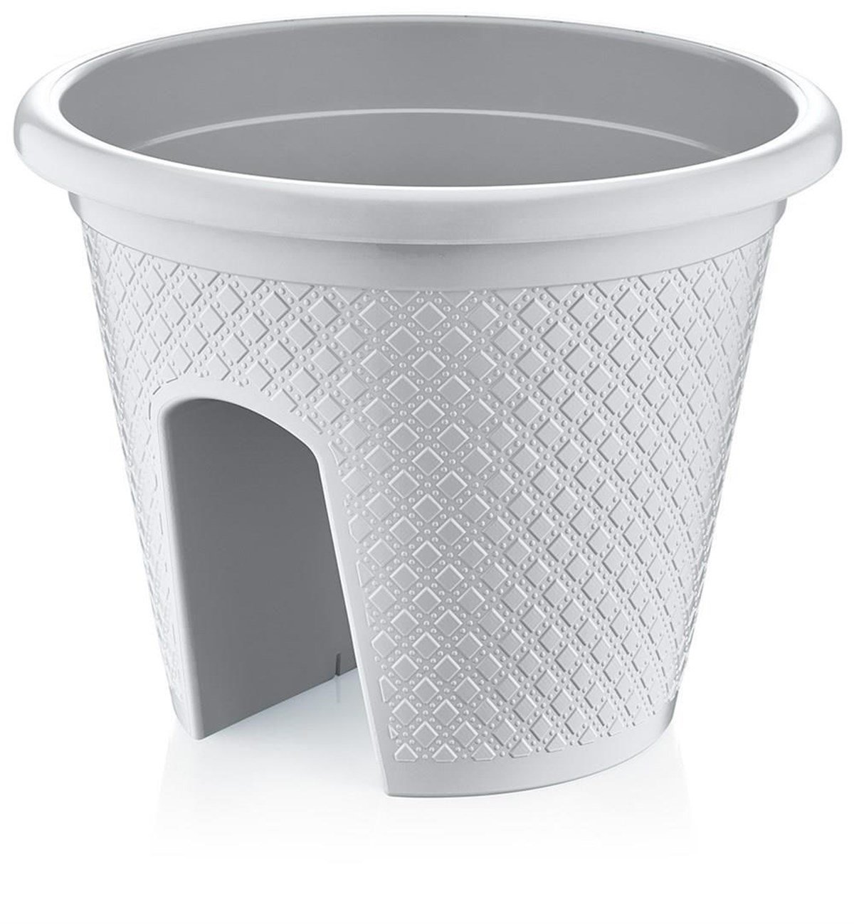 Bodrum Balkon Saksısı Köprü Saksısı 6.8 Litre 4 Adet