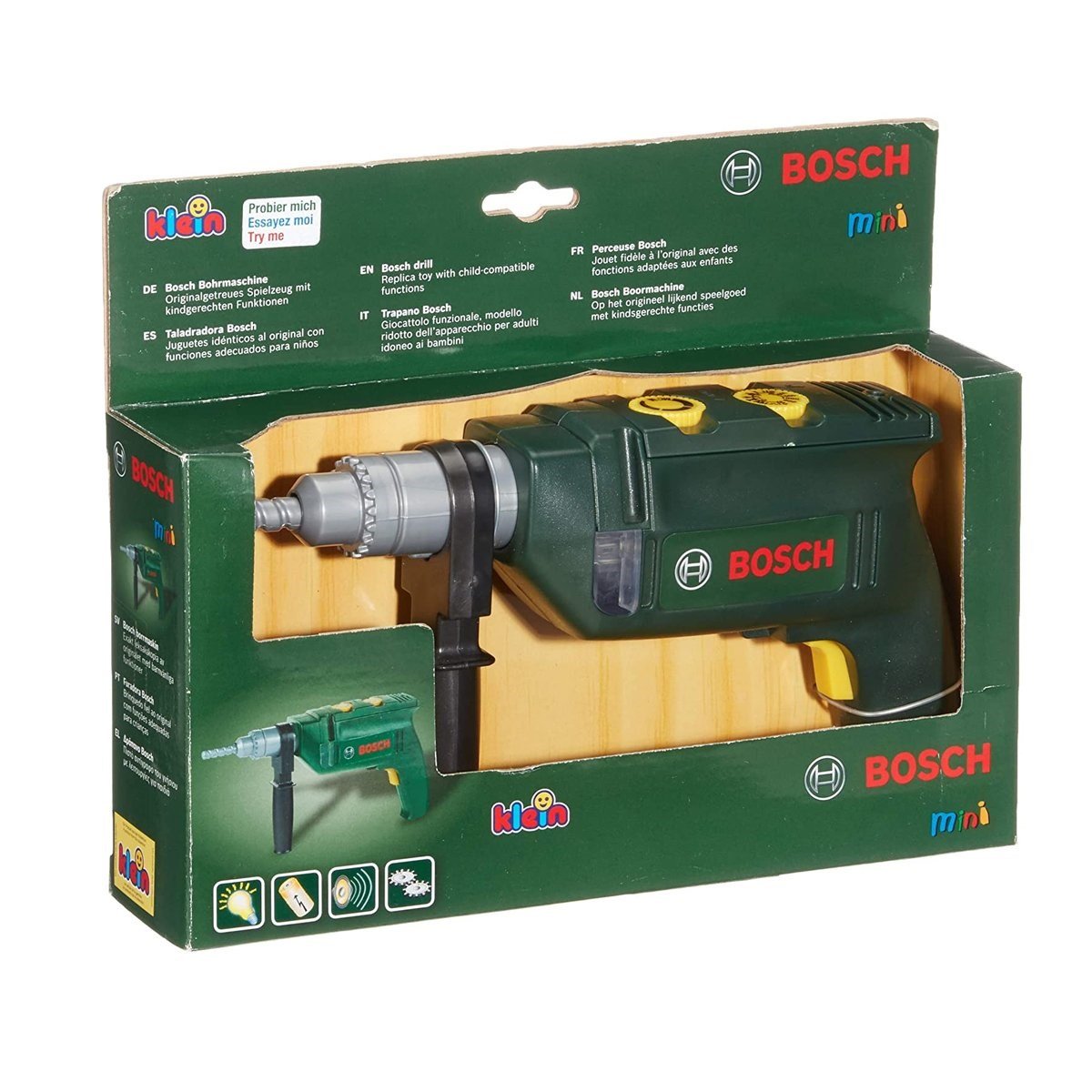 Bosch Mini Pilli Işıklı Matkap Tamir Set