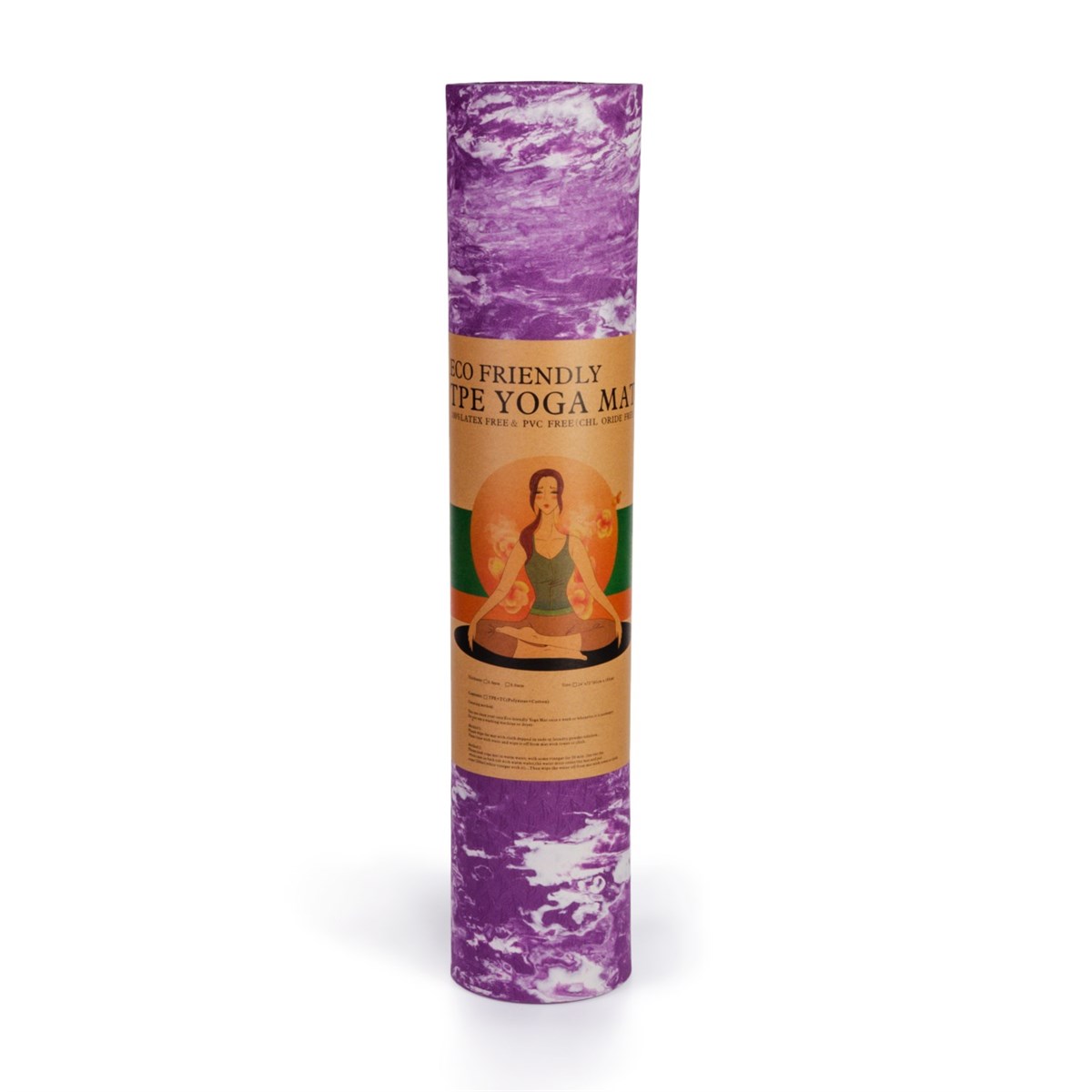 Cosfer CSF89061-MR 6 Mm Çevre Dostu Yoga Matı