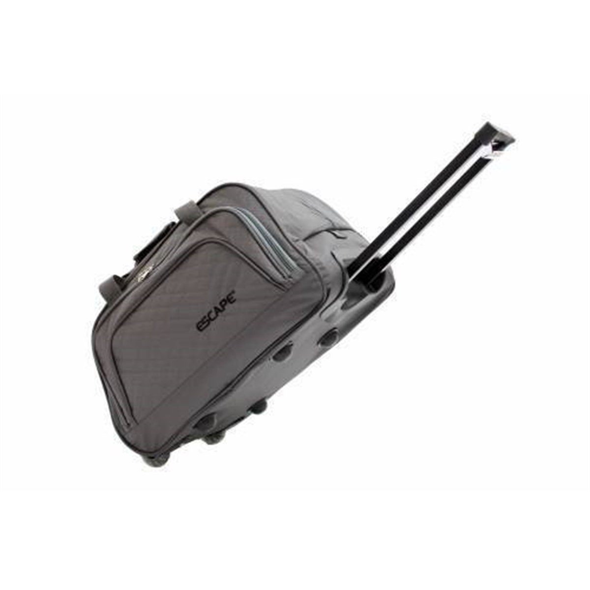 Escape 222 Büyük Boy Kapitone Kumaş İki Tekerlekli Çek Çekli Seyahat Çantası Çekçekli Bavul Valiz