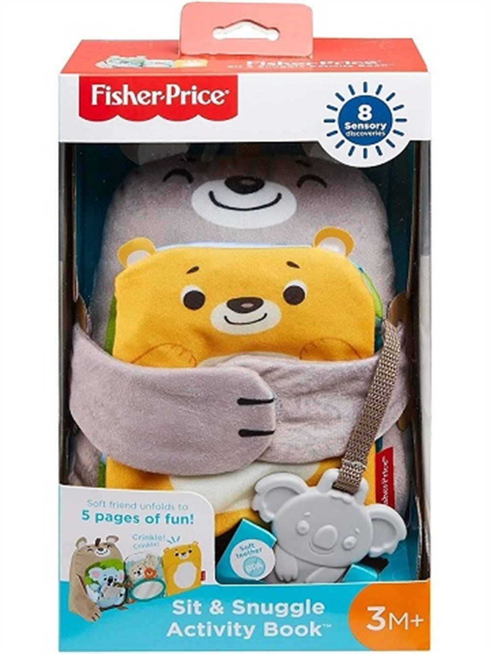 Fisher-Price Oyun Arkadaşım Yumuşak Aktivite Kitabı /Yenidoğan Oyuncakları